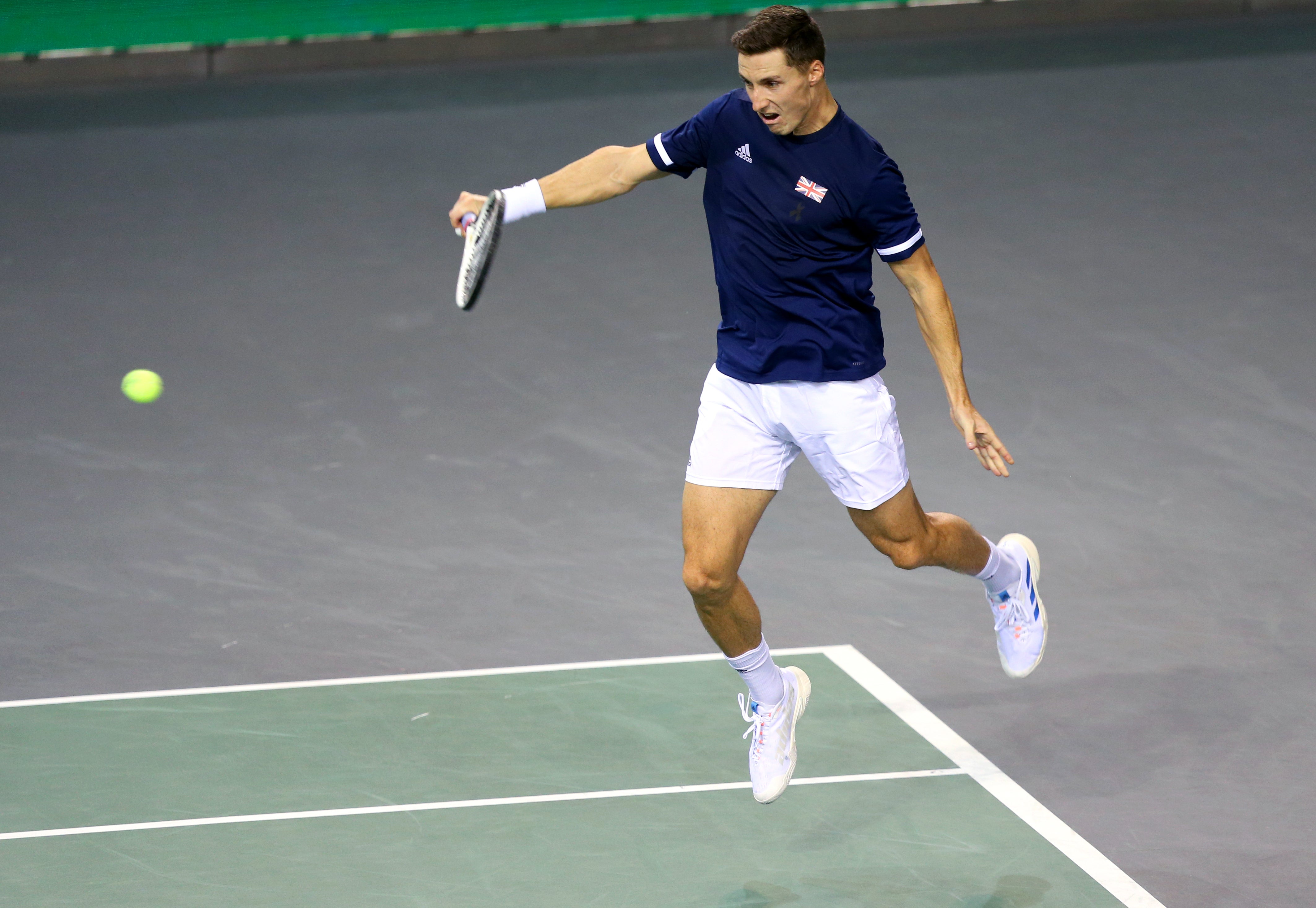 Joe Salisbury is taking a break from tennis after struggling with anxiety (Robert Perry/PA)