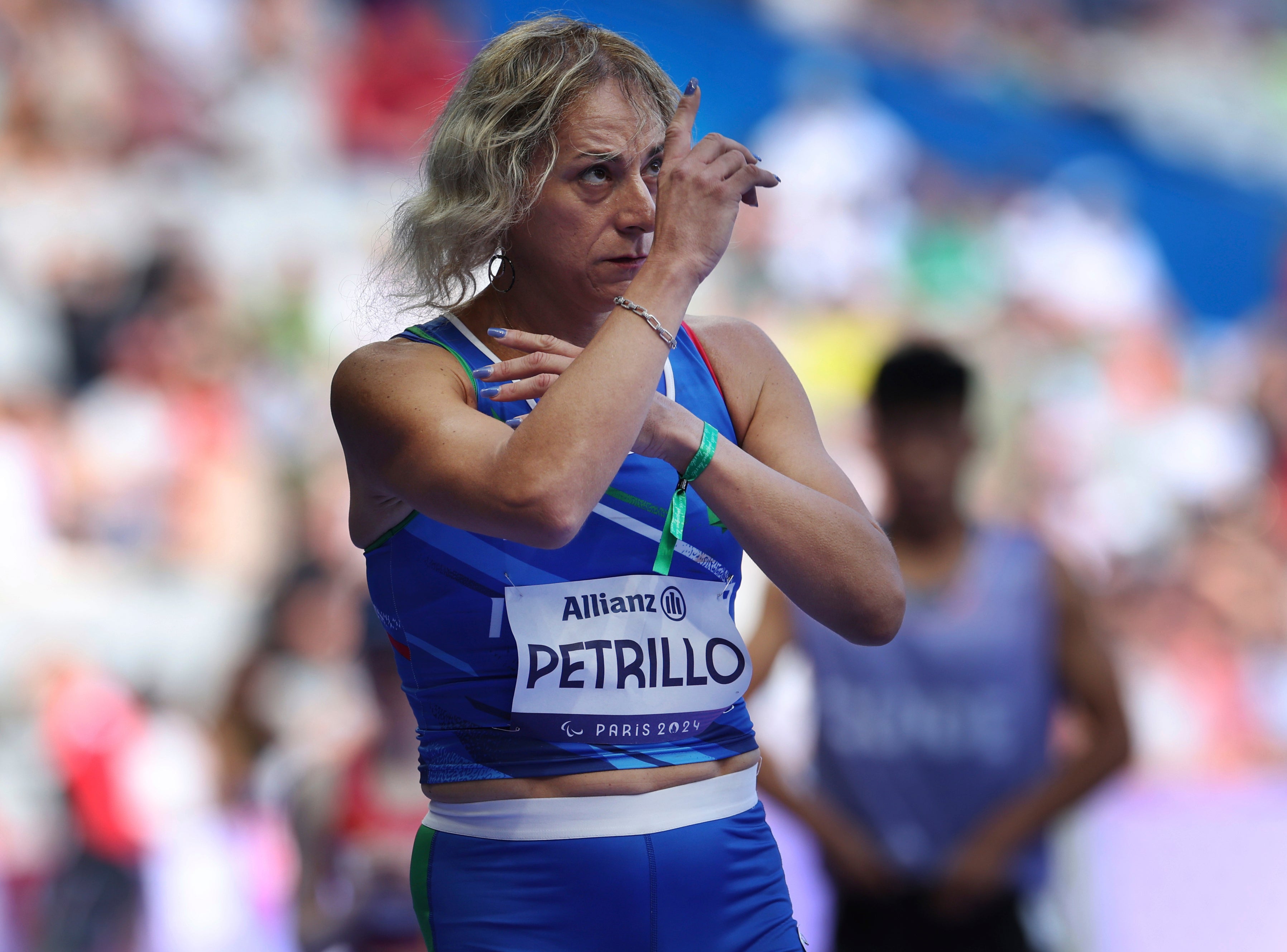 Petrillo at the Paris Paralympics