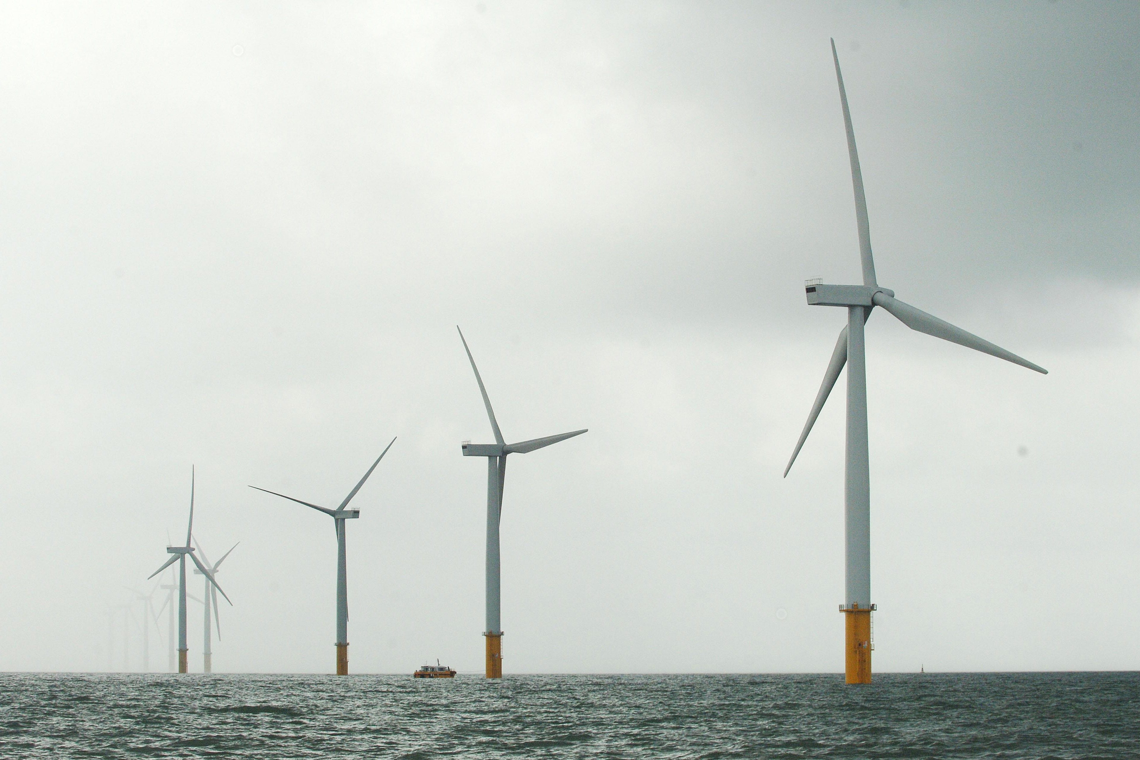 More offshore wind farms will be built (Anna Gowthorpe/PA)