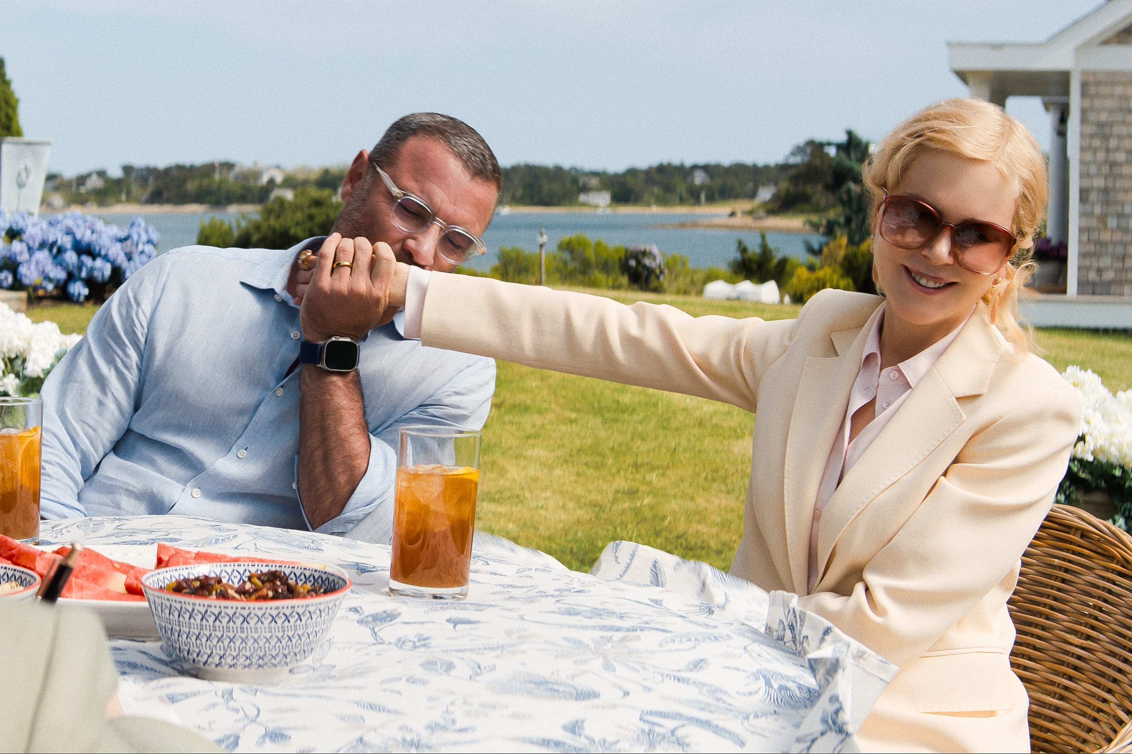 Playing happy families with Liev Schreiber in ‘The Perfect Couple’