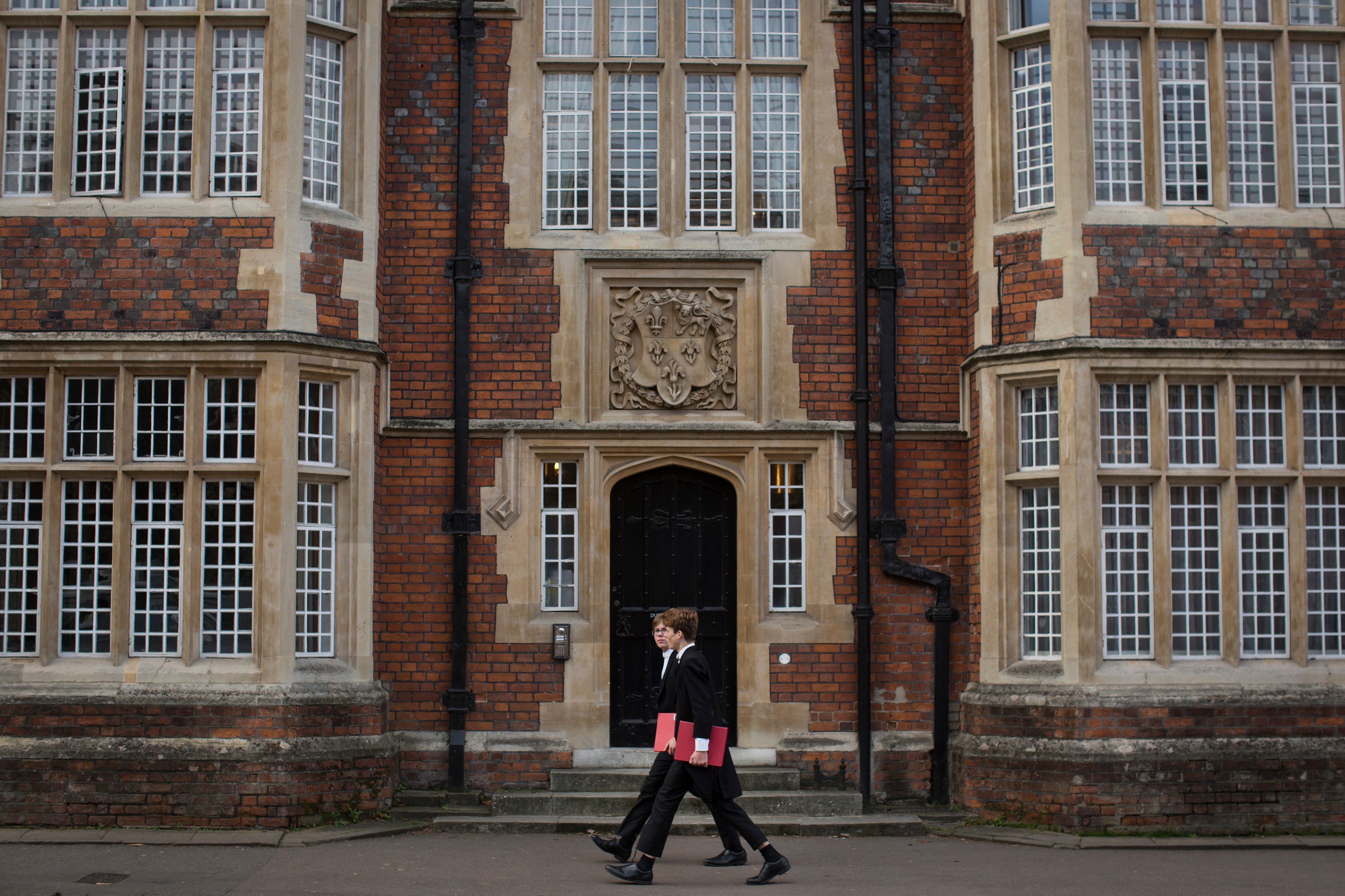 Eton says it will be passing on the full cost of the VAT to parents from January