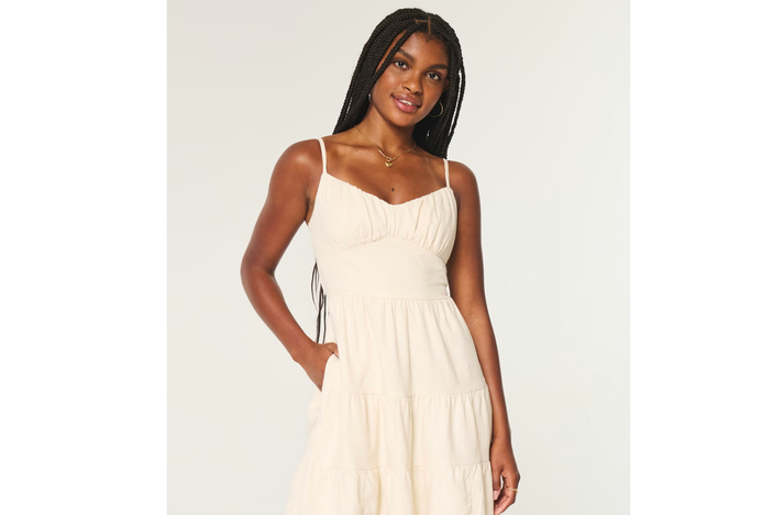 Best 21st birthday gifts indybest review Hollister open back linen blend mini dress