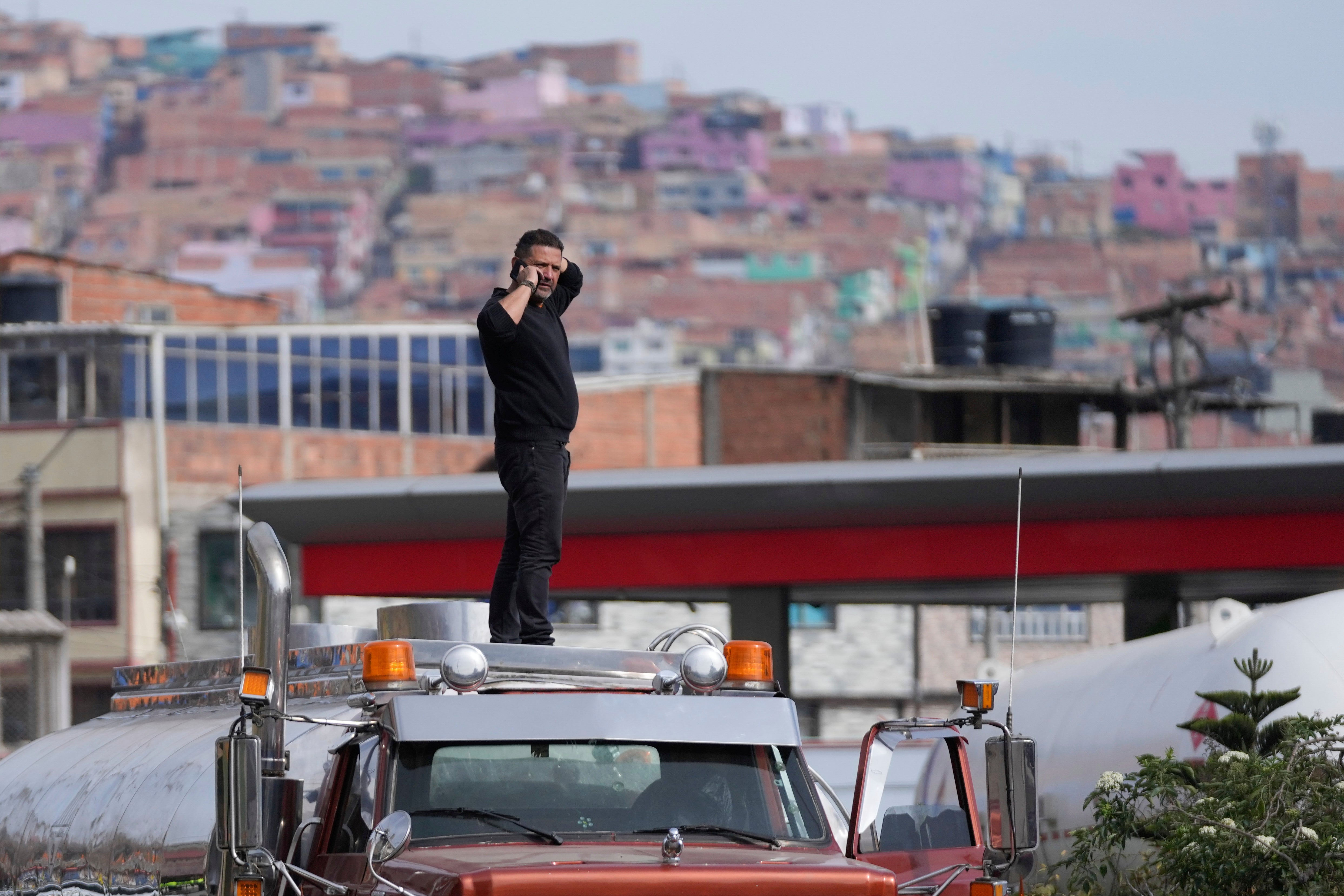 Colombia Truckers Protest