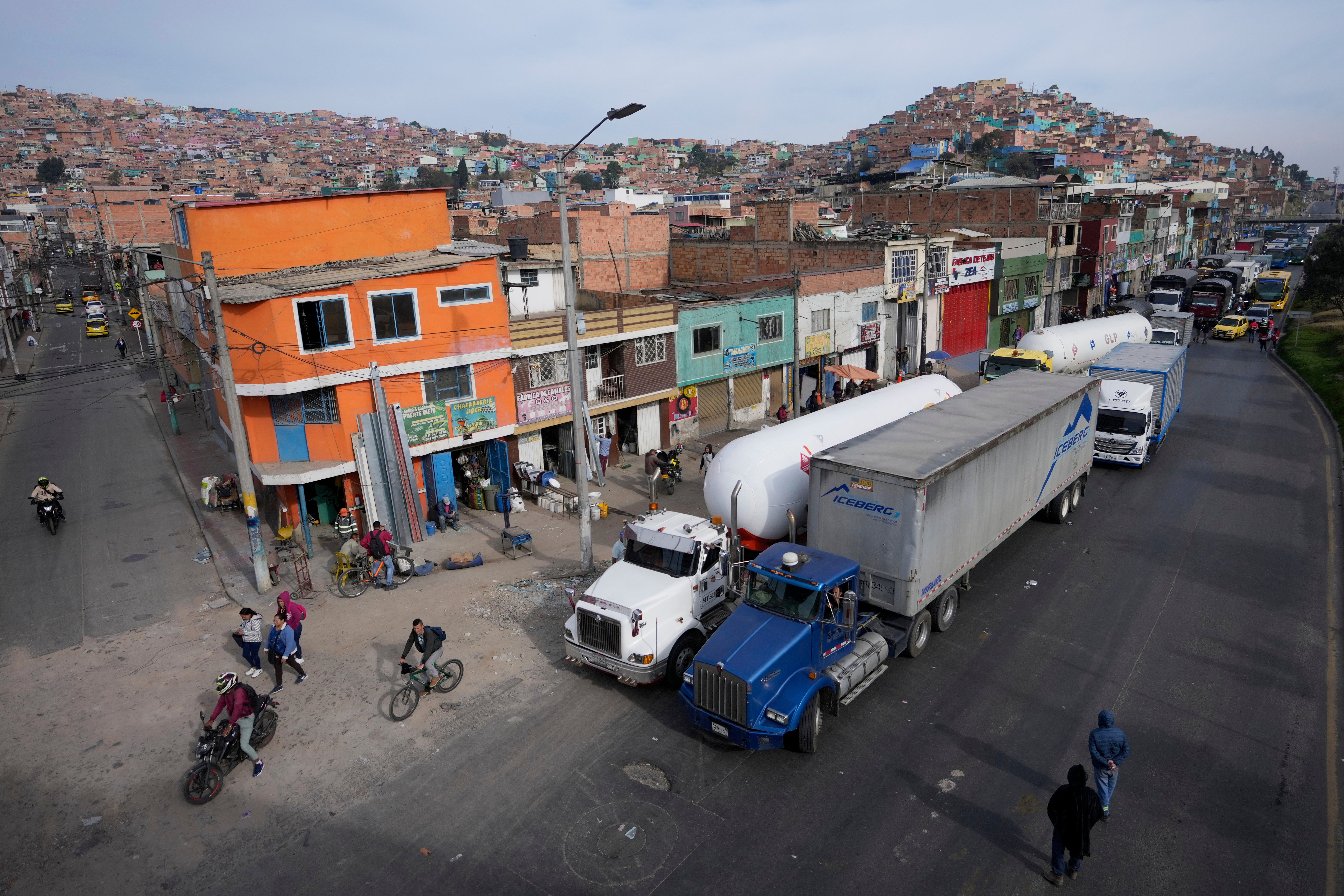 Colombia Truckers Protest