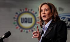 Kamala Harris has raised so much for her campaign that she’s giving some away