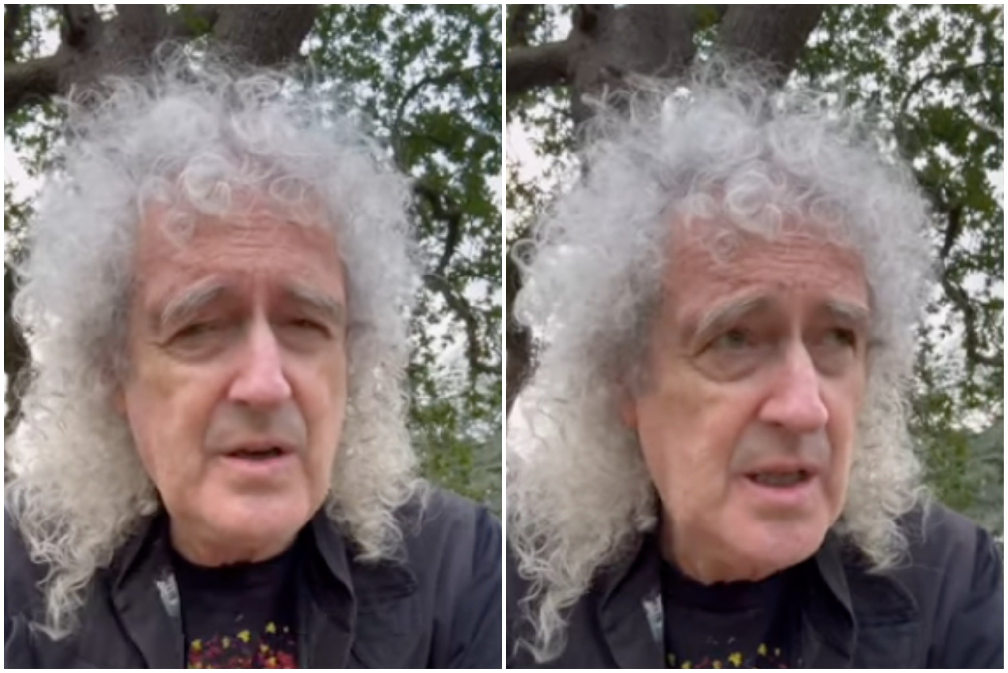 Brian May shared a video updating fans about his latest health ‘hiccup'