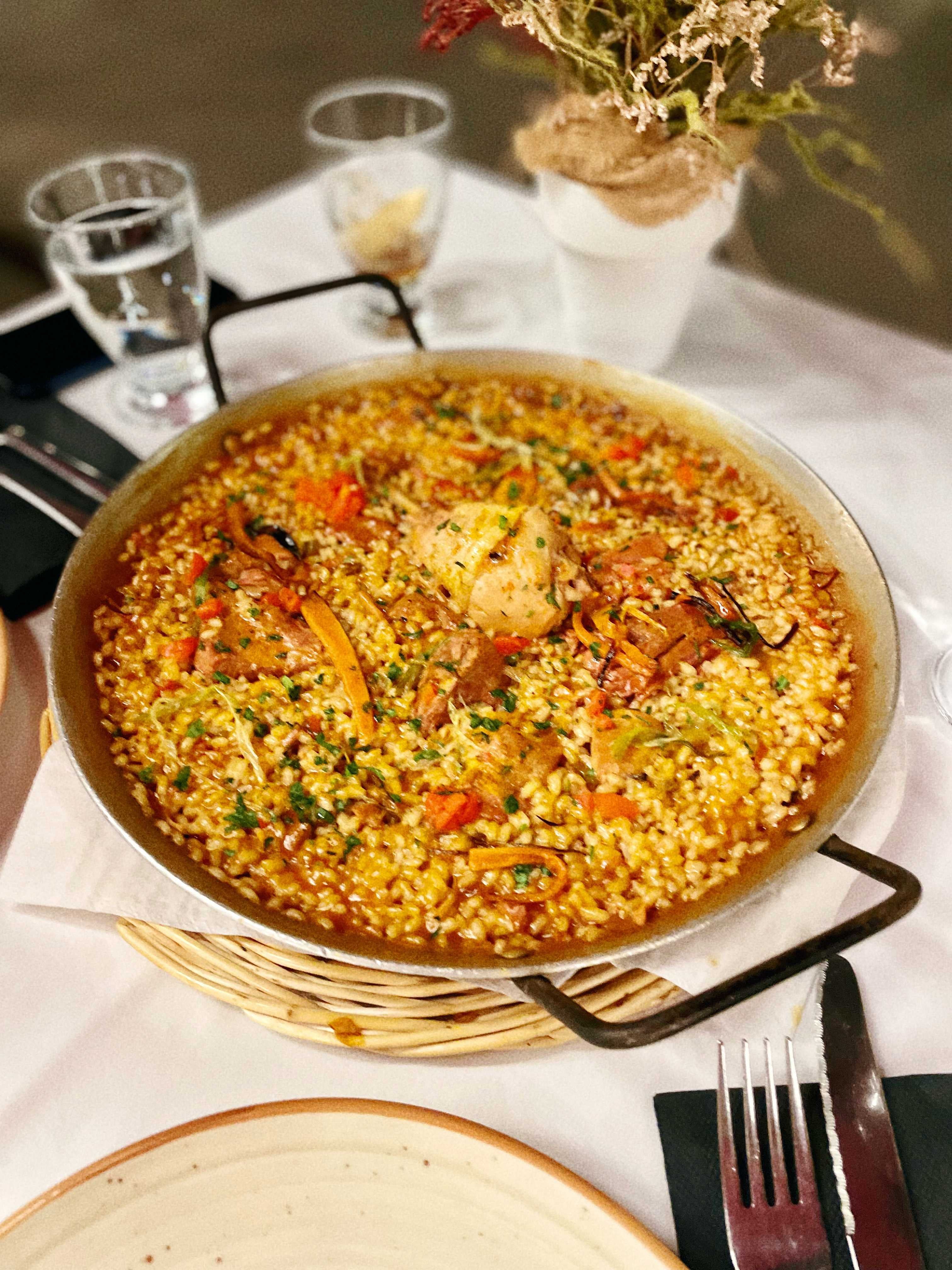 You can’t leave Barcelona without trying the famous paella
