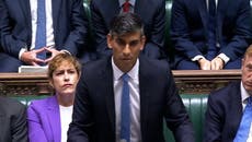 Sunak accuses Starmer of putting ‘highly-paid’ train drivers before pensioners