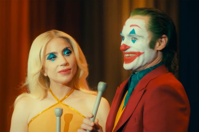 <p>Paint your noggin: Lady Gaga and Joaquin Phoenix in ‘Joker: Folie à Deux’</p>