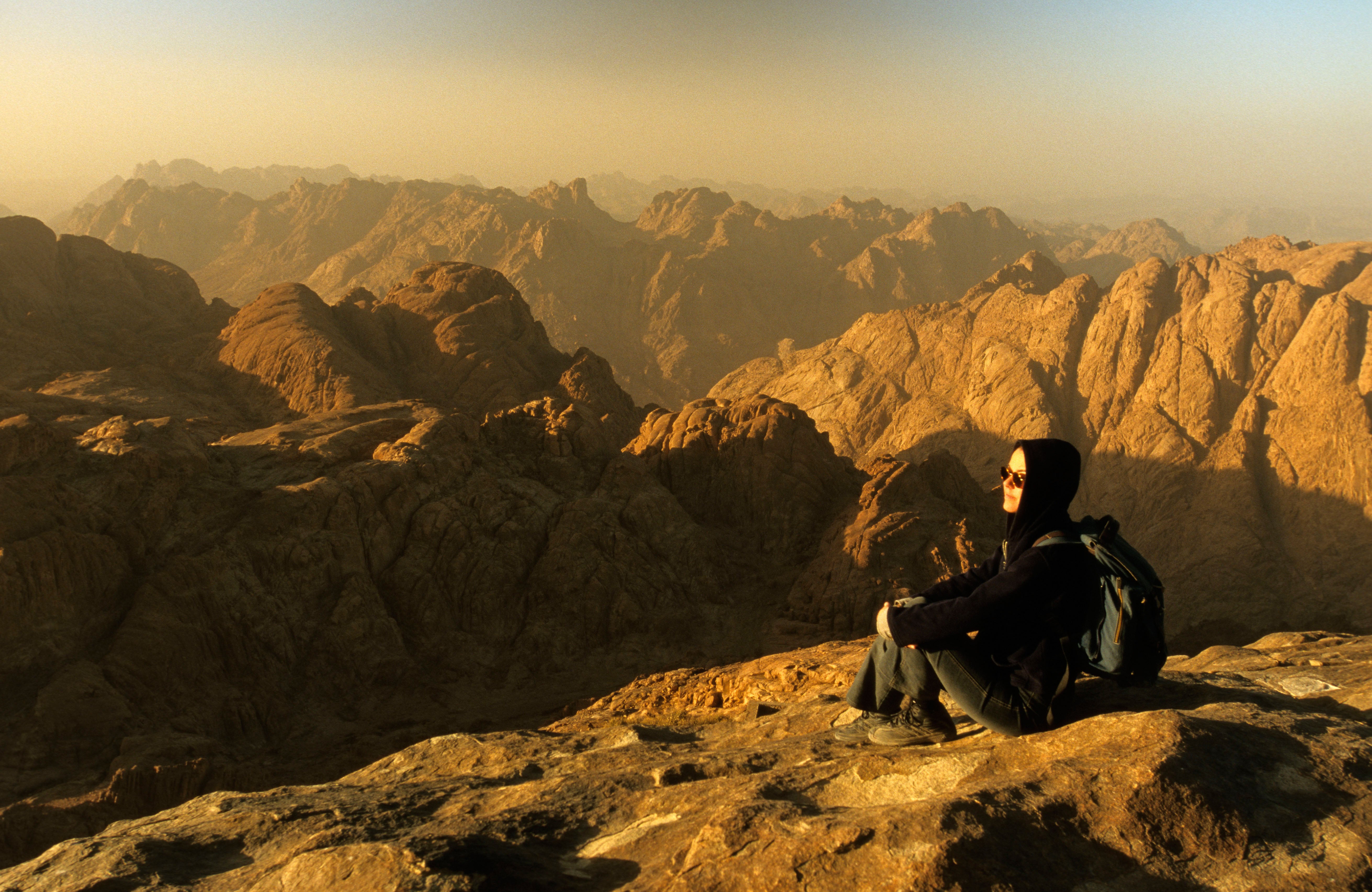 Wake-up call: Dawn at Mount Sinai