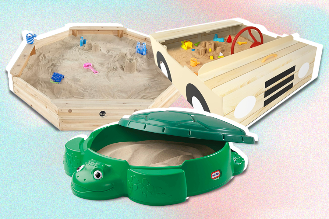 We’ve rounded up the best sandpits and sandboxes in all sorts of shapes and sizes