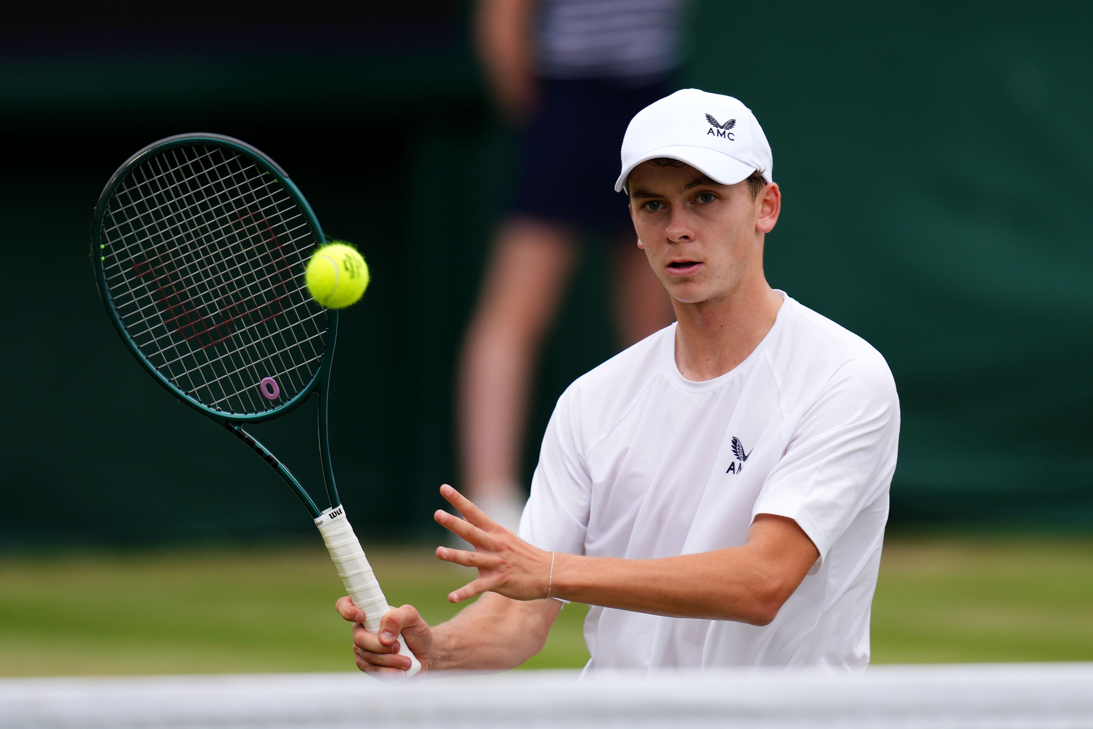 Charlie Robertson is through to the quarter-final of the junior tournament at the US Open (John Walton/PA)