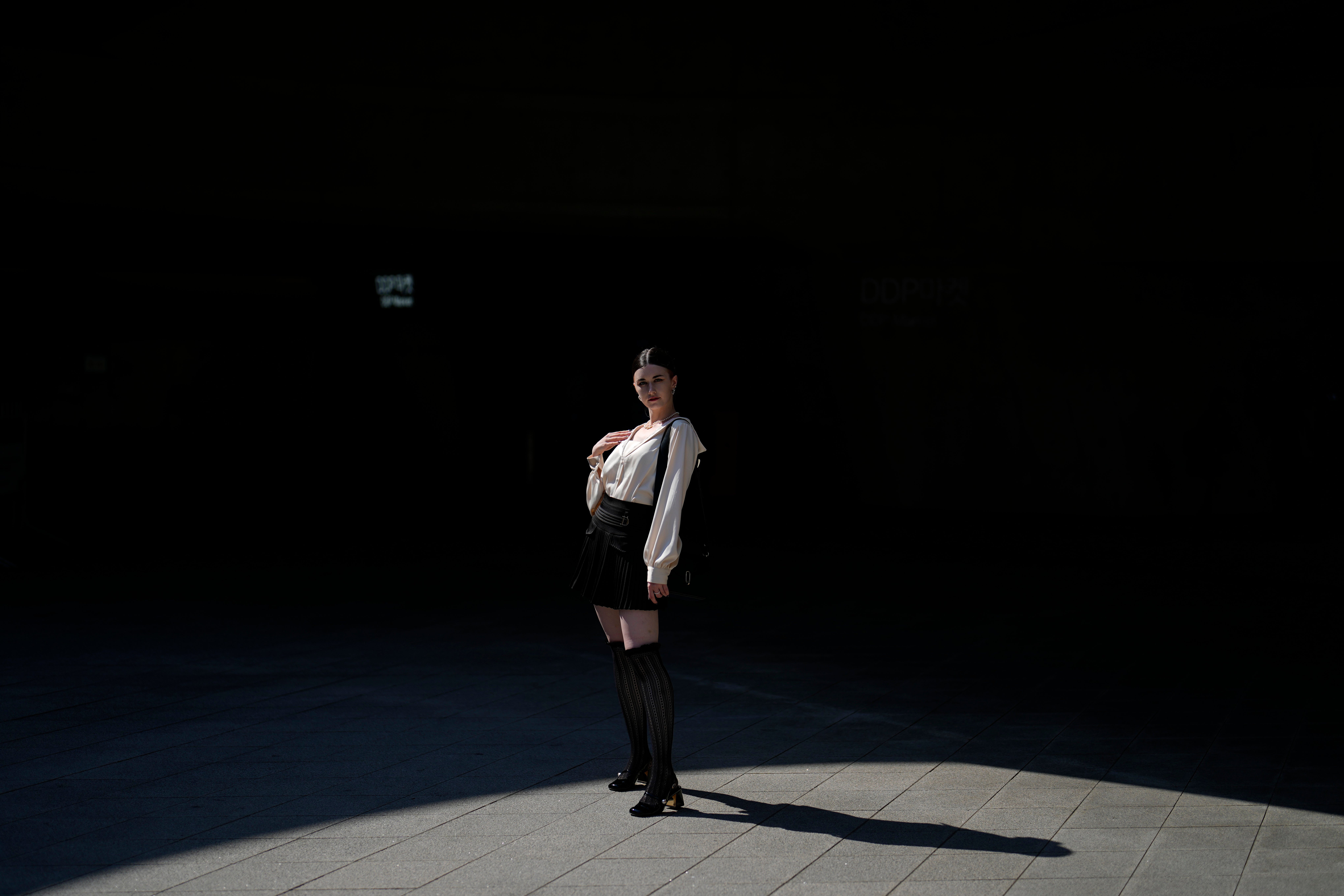 South Korea Seoul Fashion Week Outside