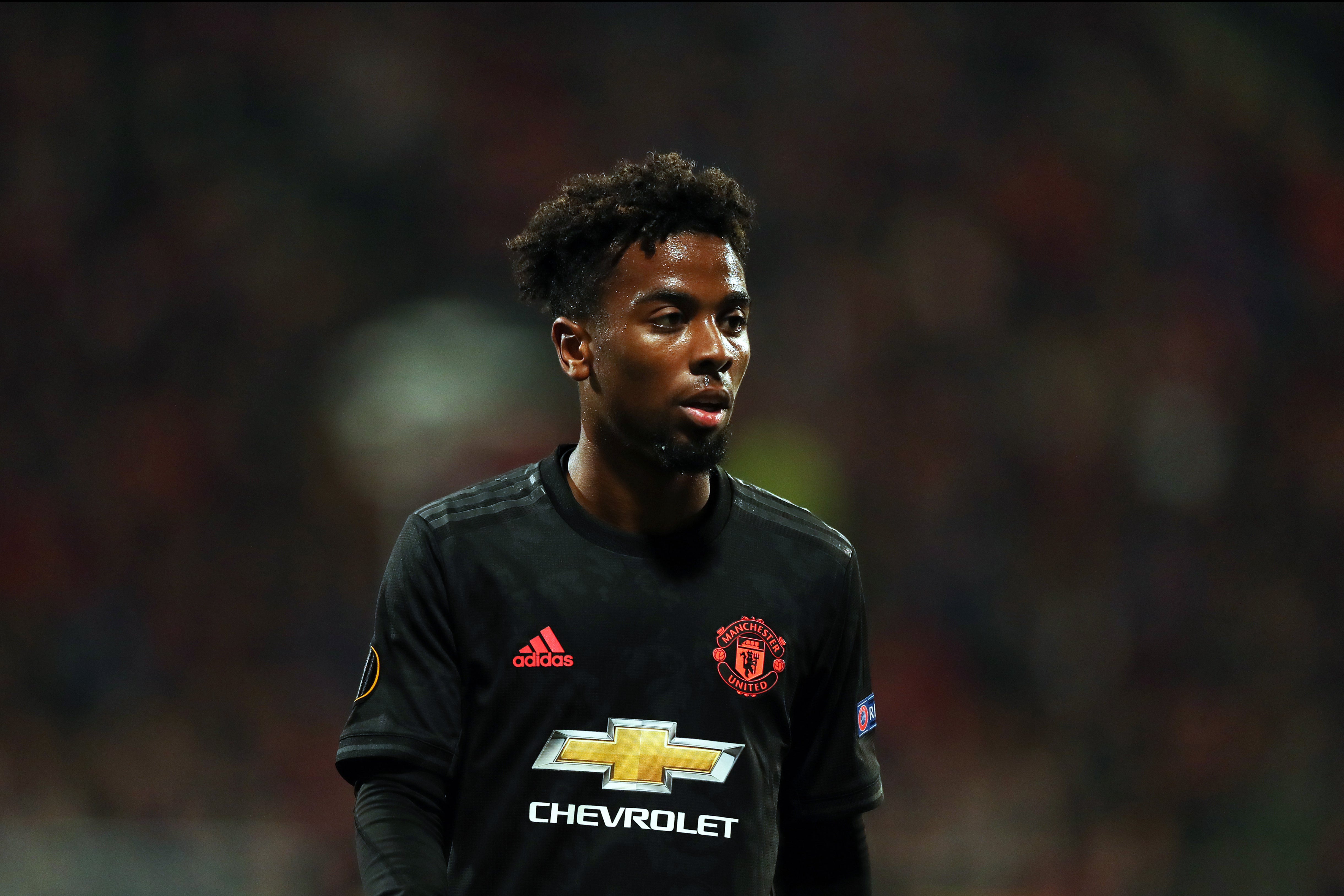 Angel Gomes began his career at Manchester United