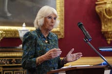 Camilla celebrates ‘joy’ of reading at event marking book charity’s anniversary