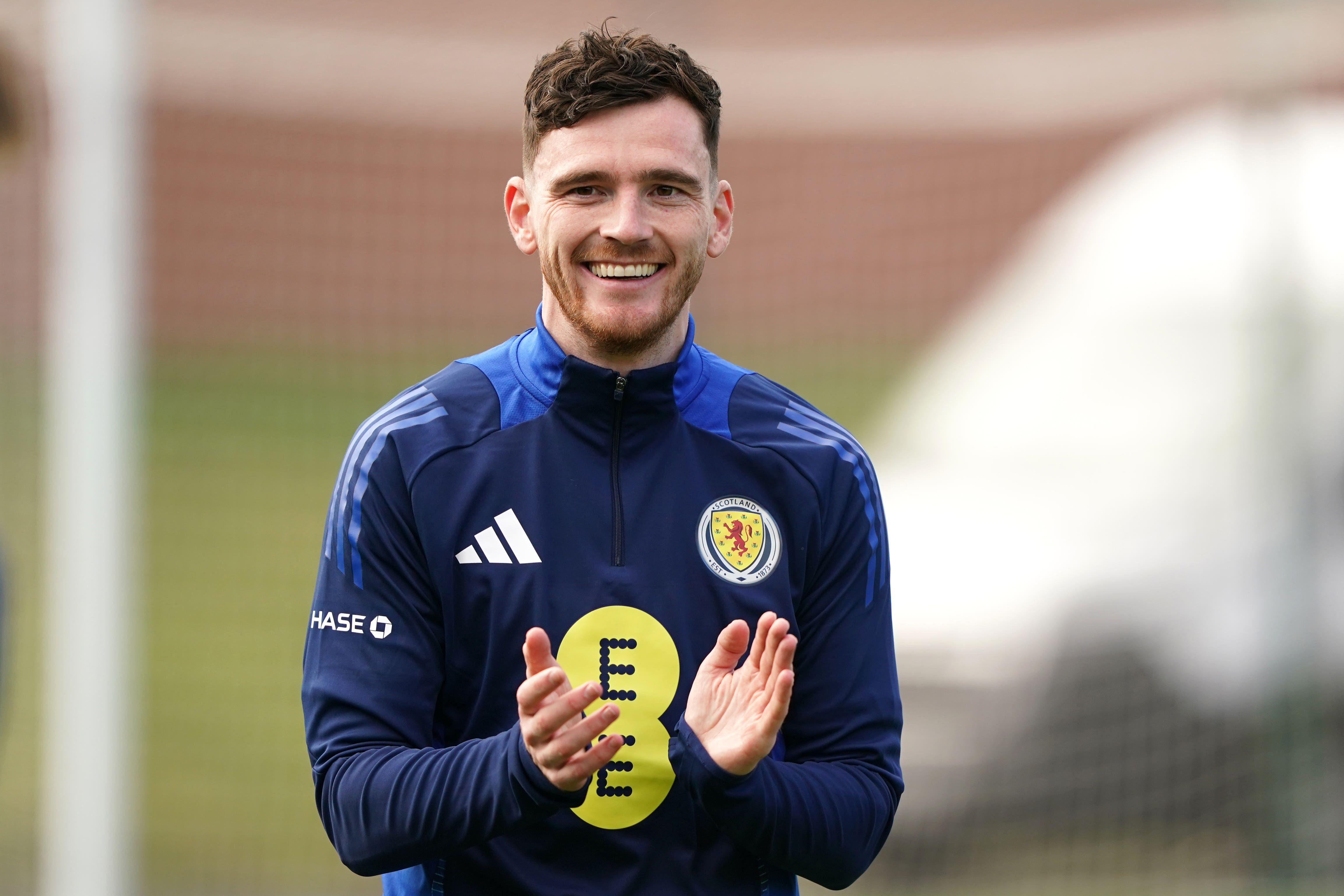 Scotland’s Andrew Robertson wants to get Tartan Army back onside (Andrew Milligan/PA)