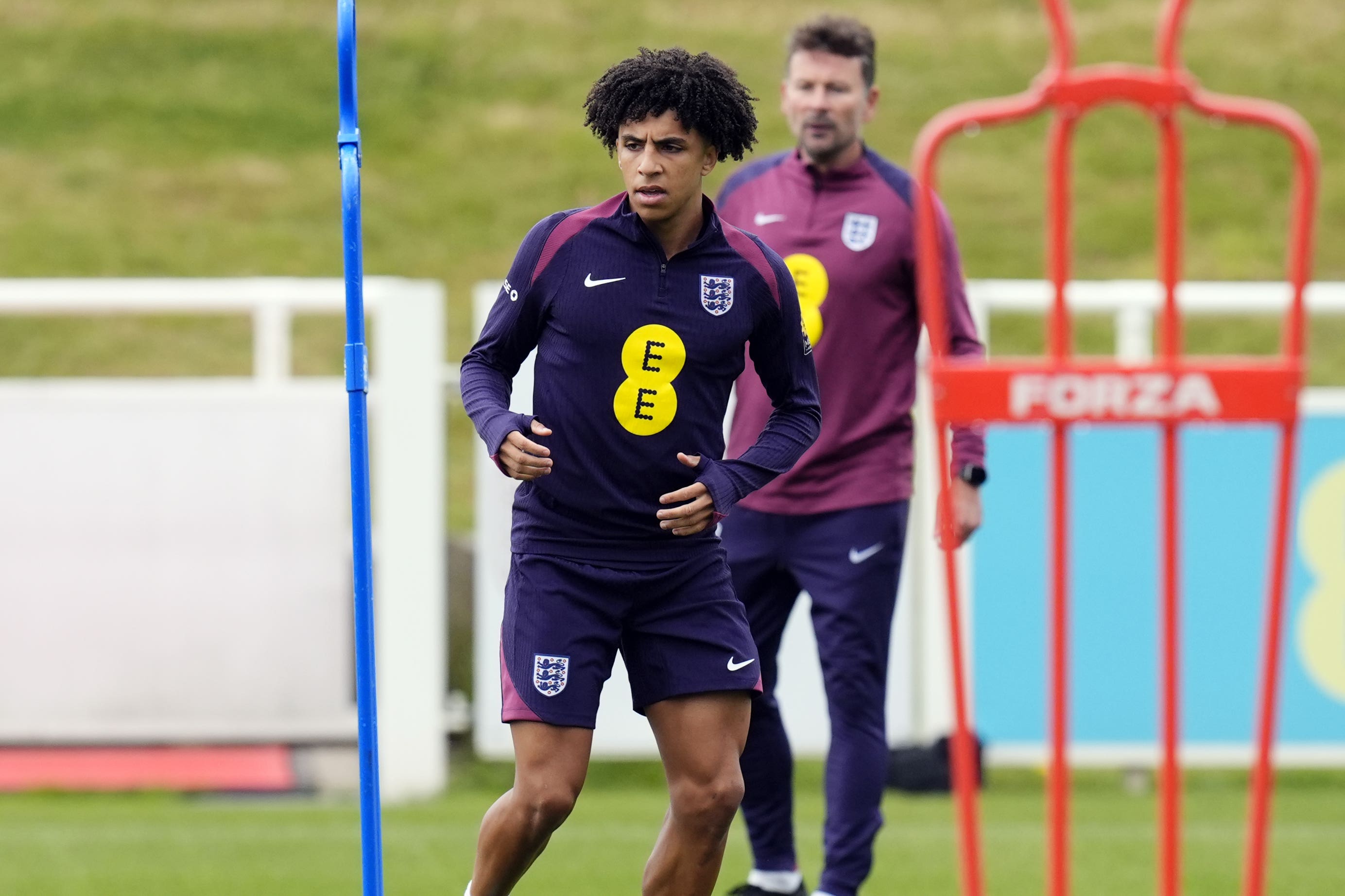 Rico Lewis has joined the England squad (Nick Potts/PA)