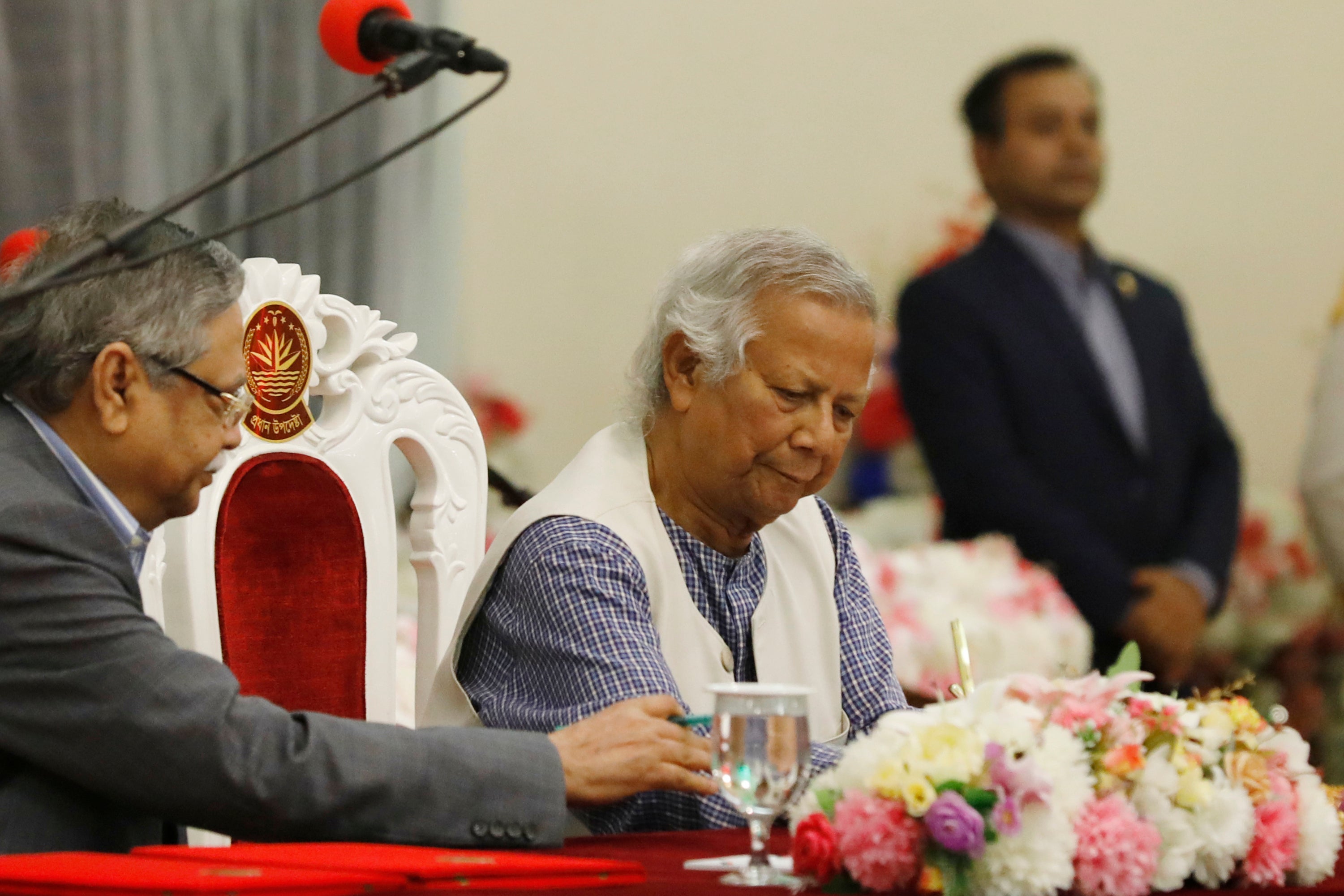 Muhammad Yunus sworn in as intrim PM