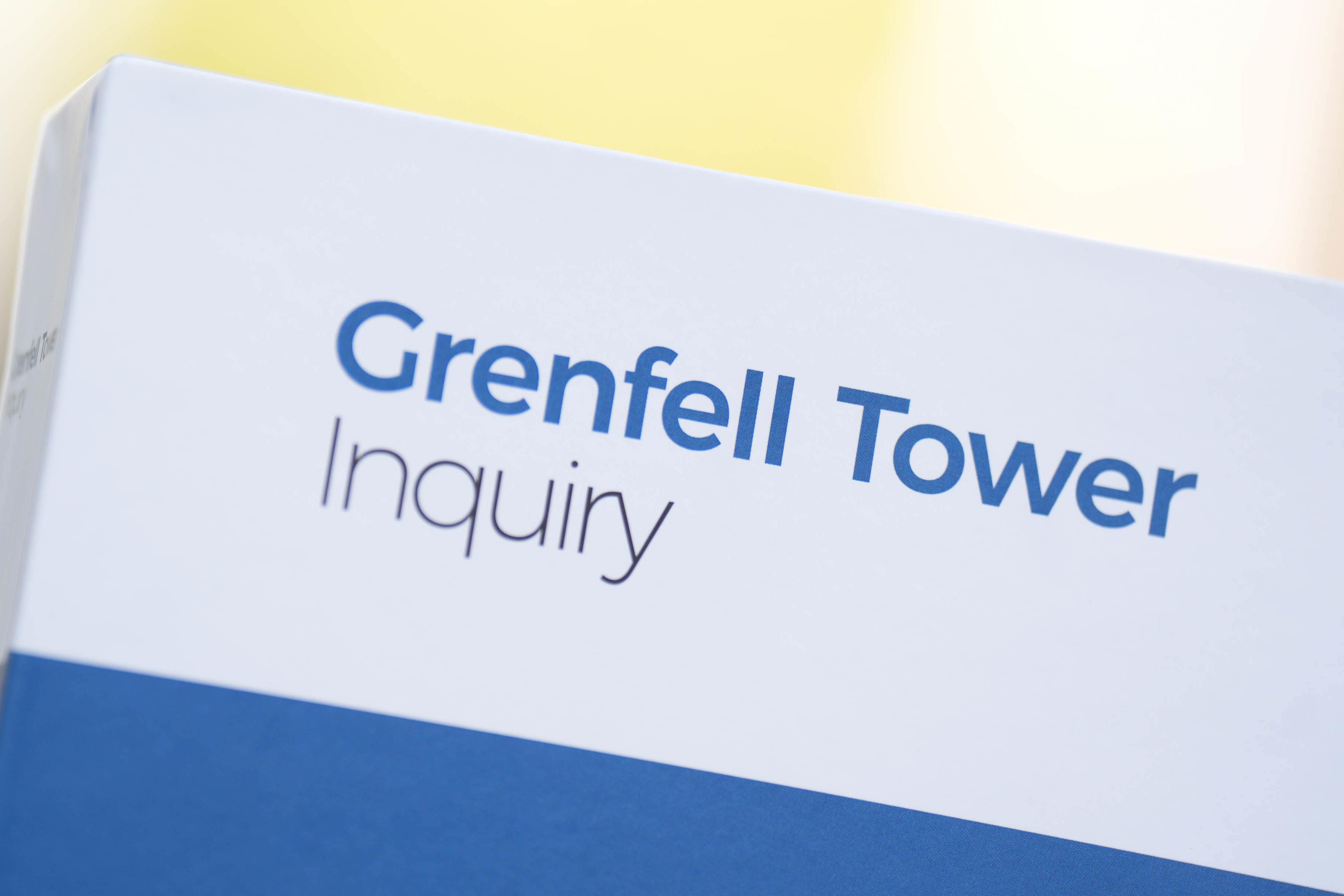 The final report published by the Grenfell Tower Inquiry (James Manning/PA)