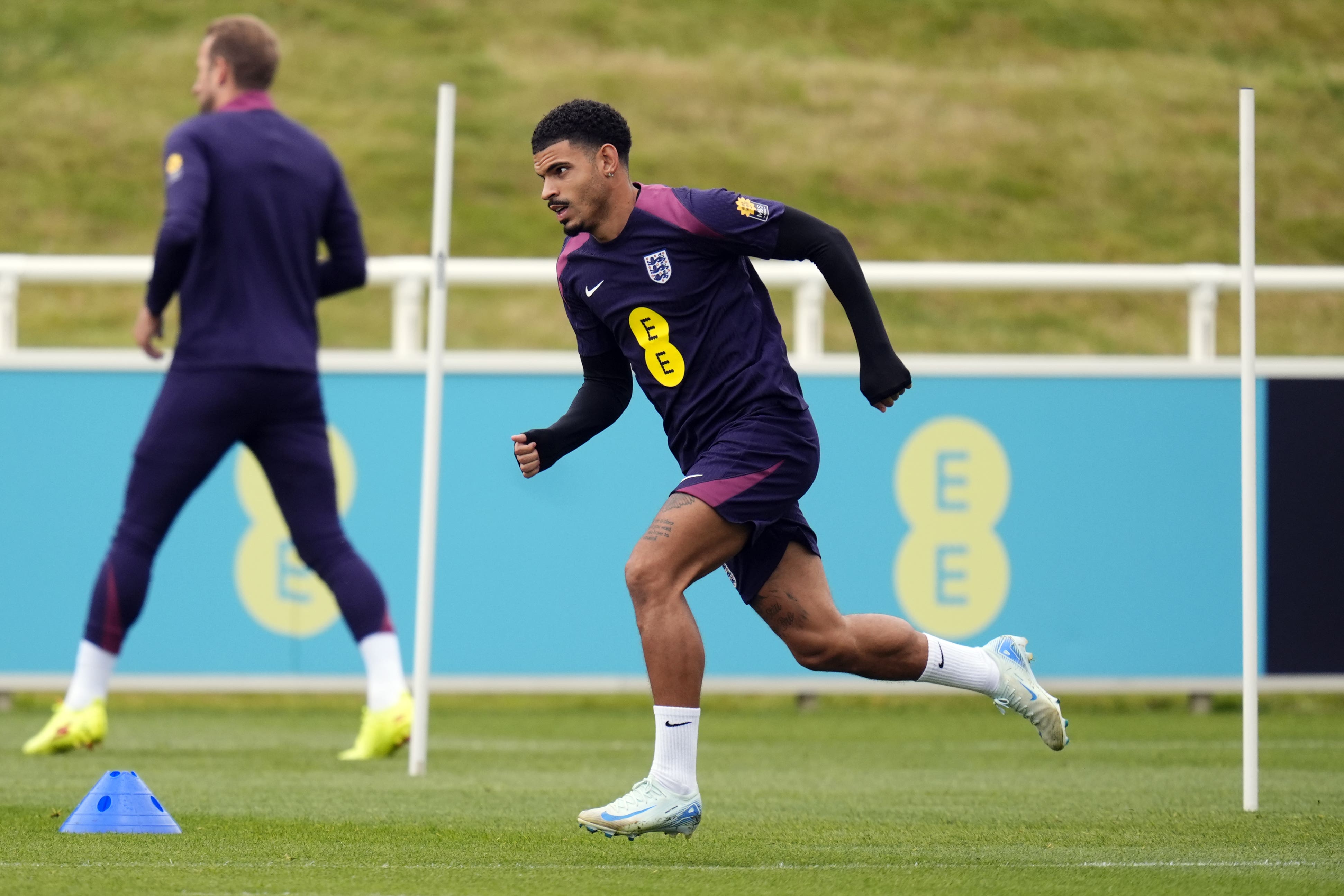 Morgan Gibbs-White has his first chance with the England senior team (Nick Potts/PA)