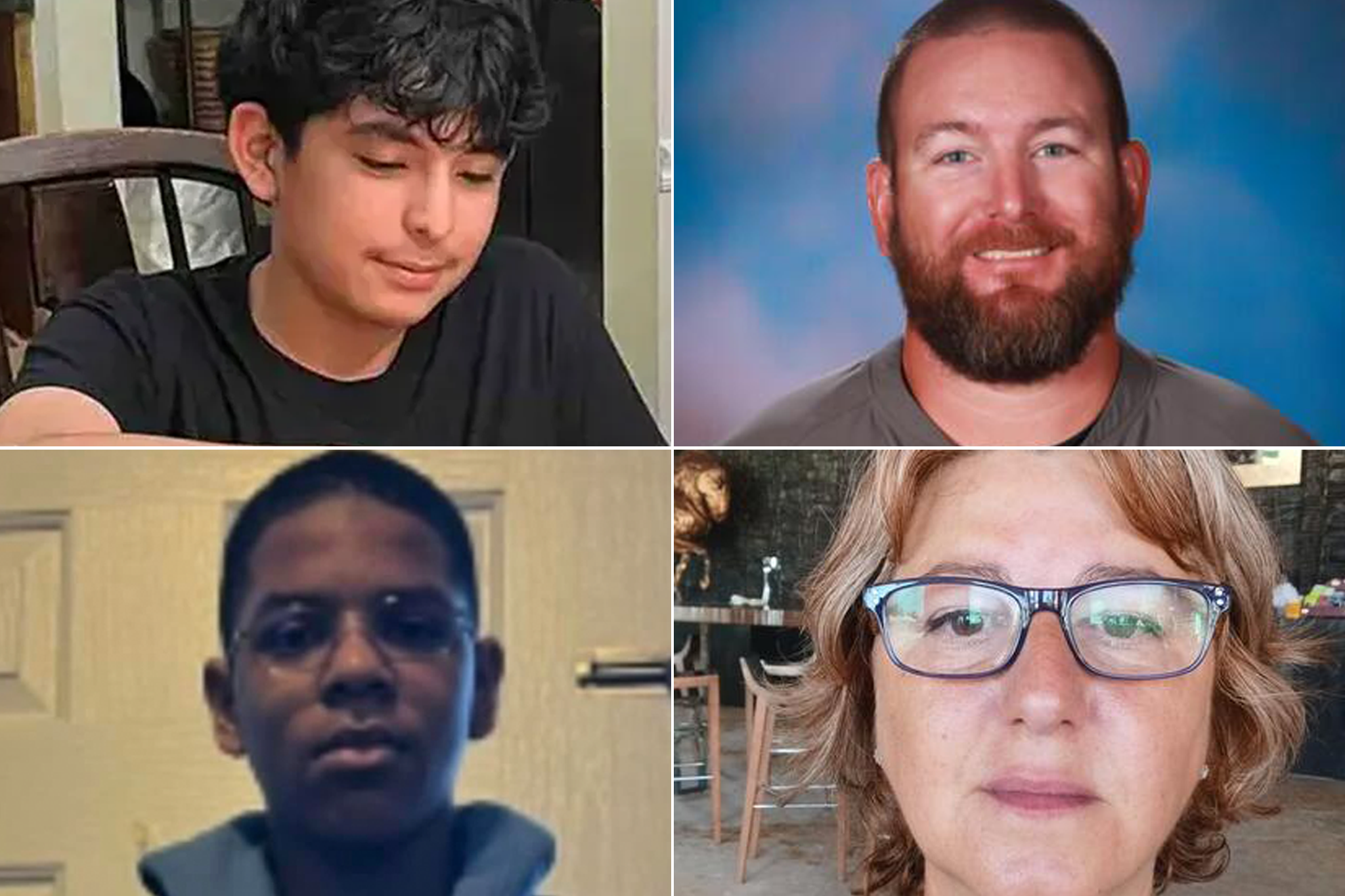 The victims of Wednesday’s mass shooting ranged in age from 14 to 53