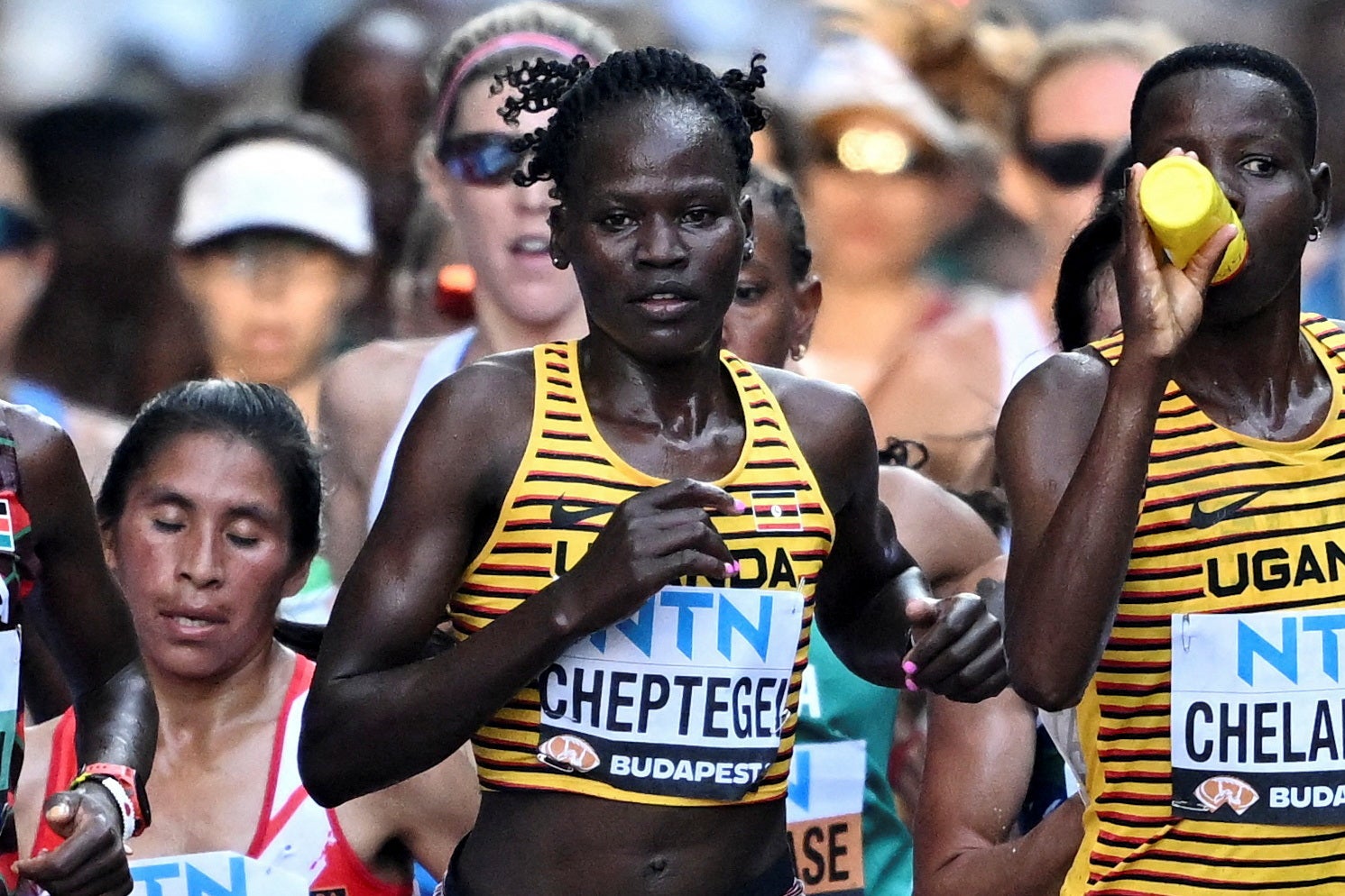 Rebecca Cheptegei competed for Uganda at the Paris Olympics