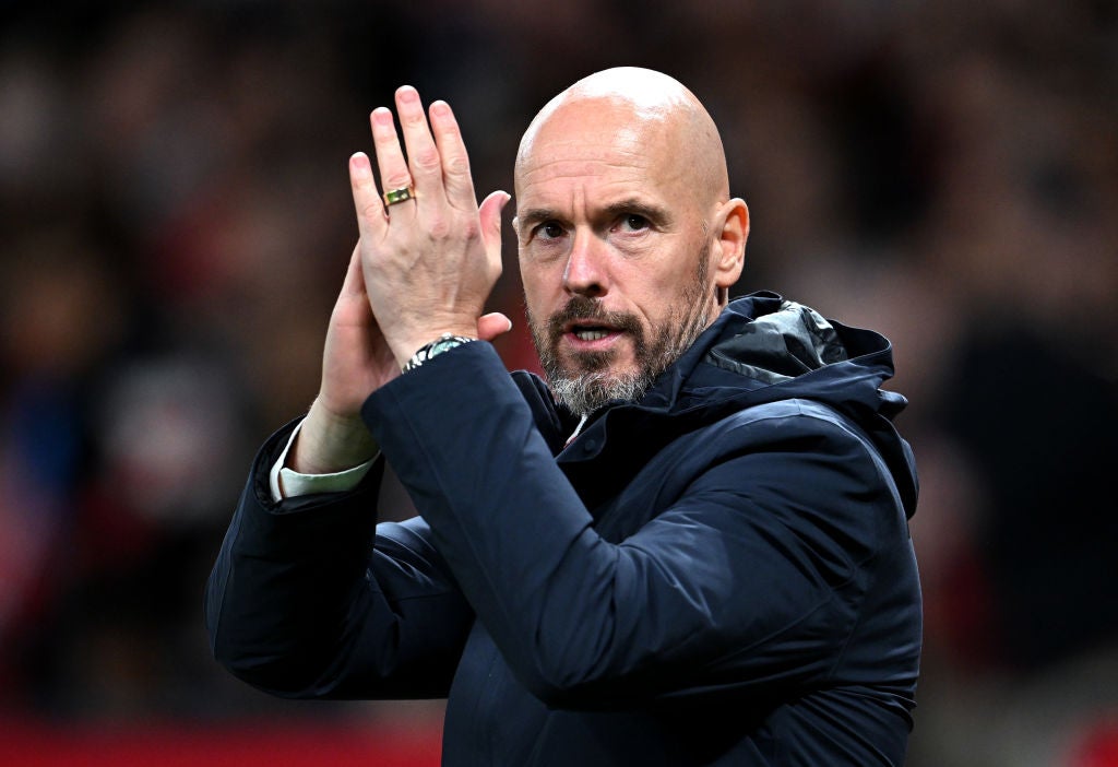 Erik ten Hag said that Manchester United were ‘still in a transition period’