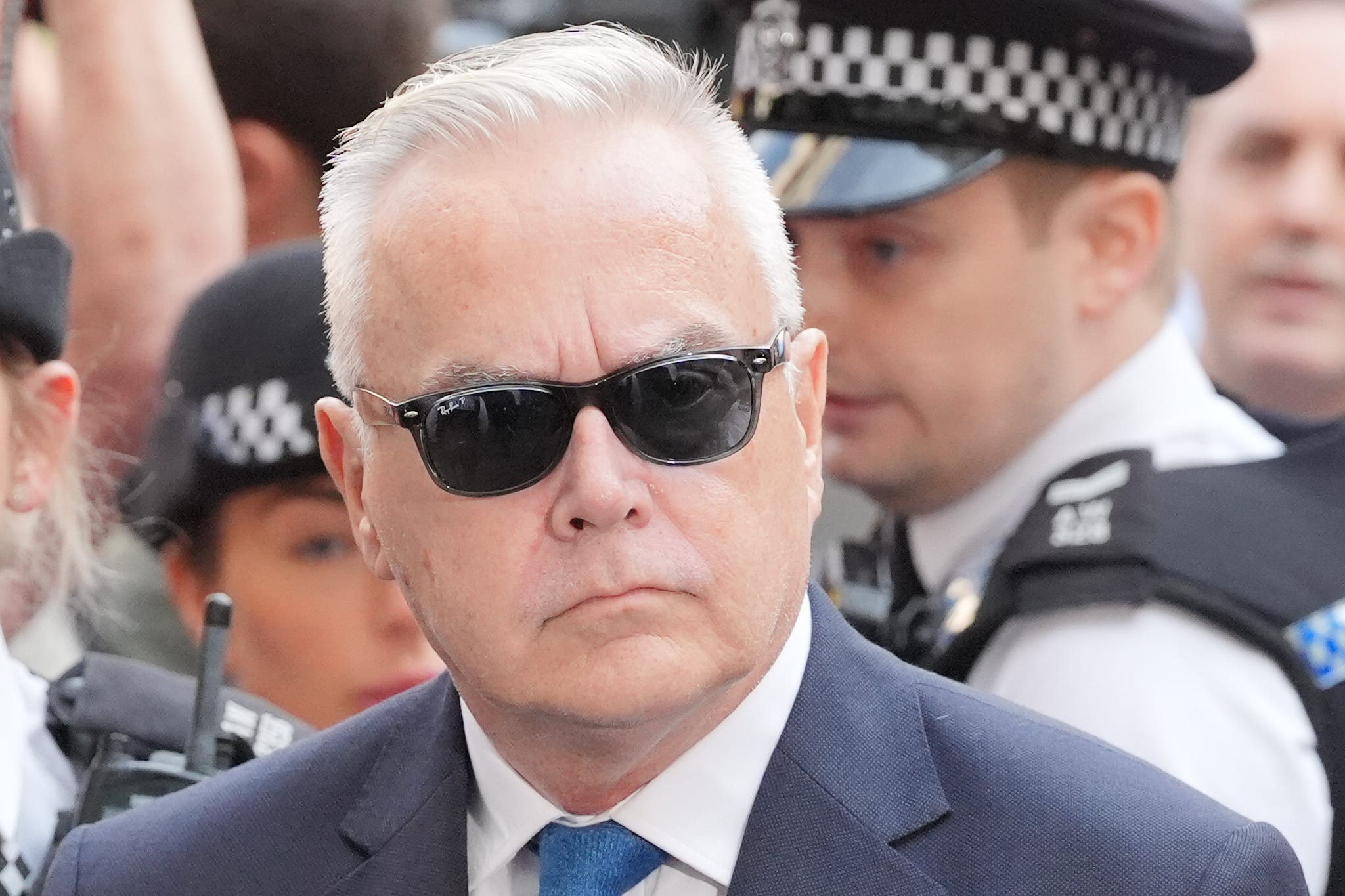 Former BBC broadcaster Huw Edwards (Jonathan Brady/PA)