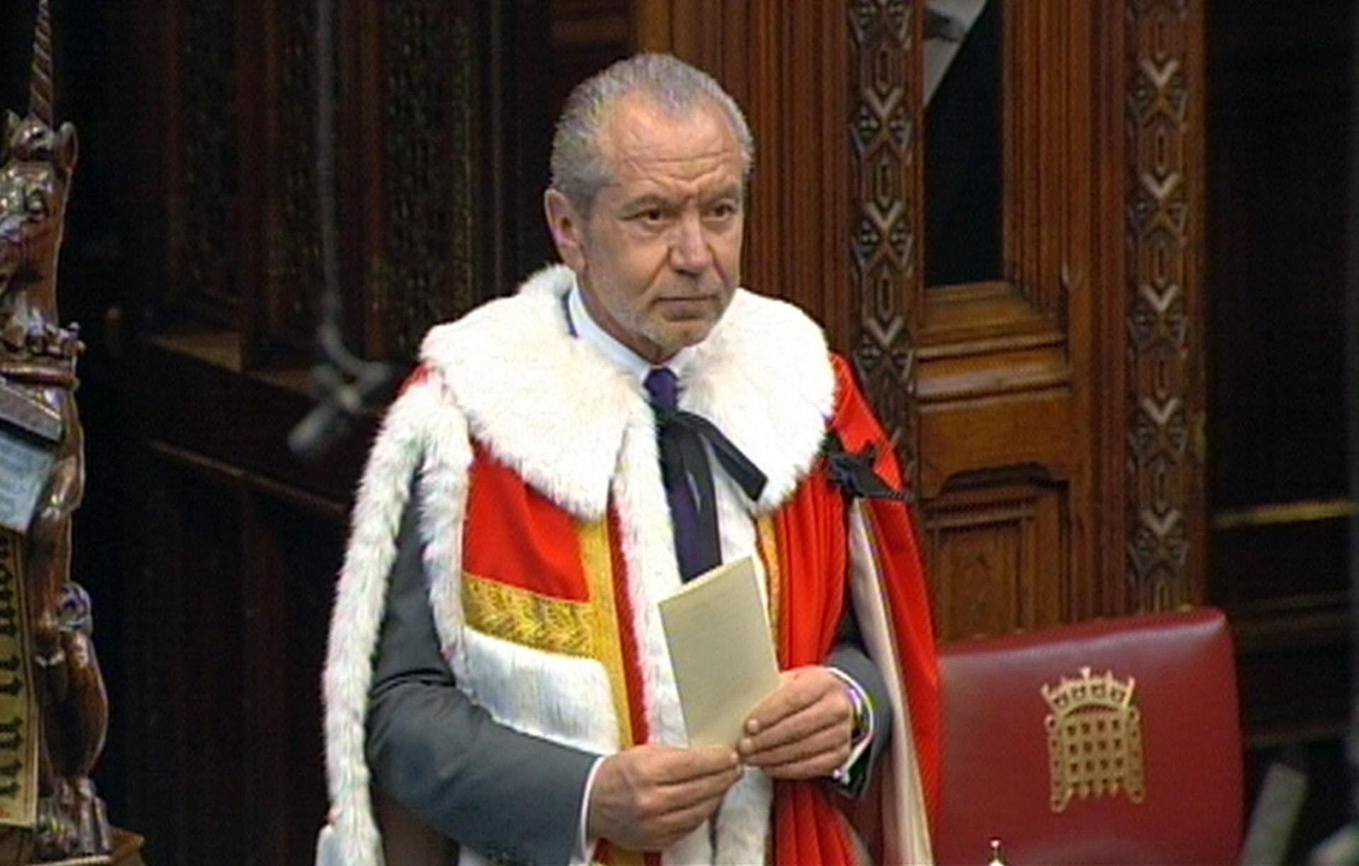 Lord Fugar takes up his House of Lords seat