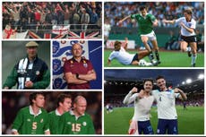 How the English and Irish football teams became eternally entwined