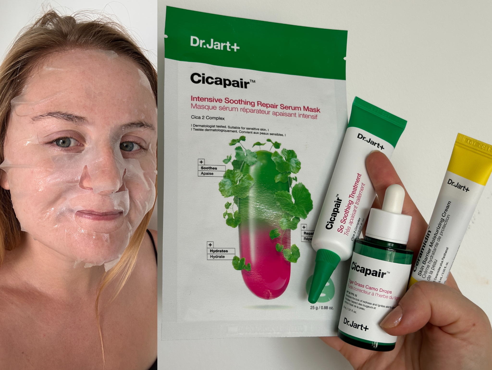 The best-selling cicapair and ceramidin collections from Dr. Jart+