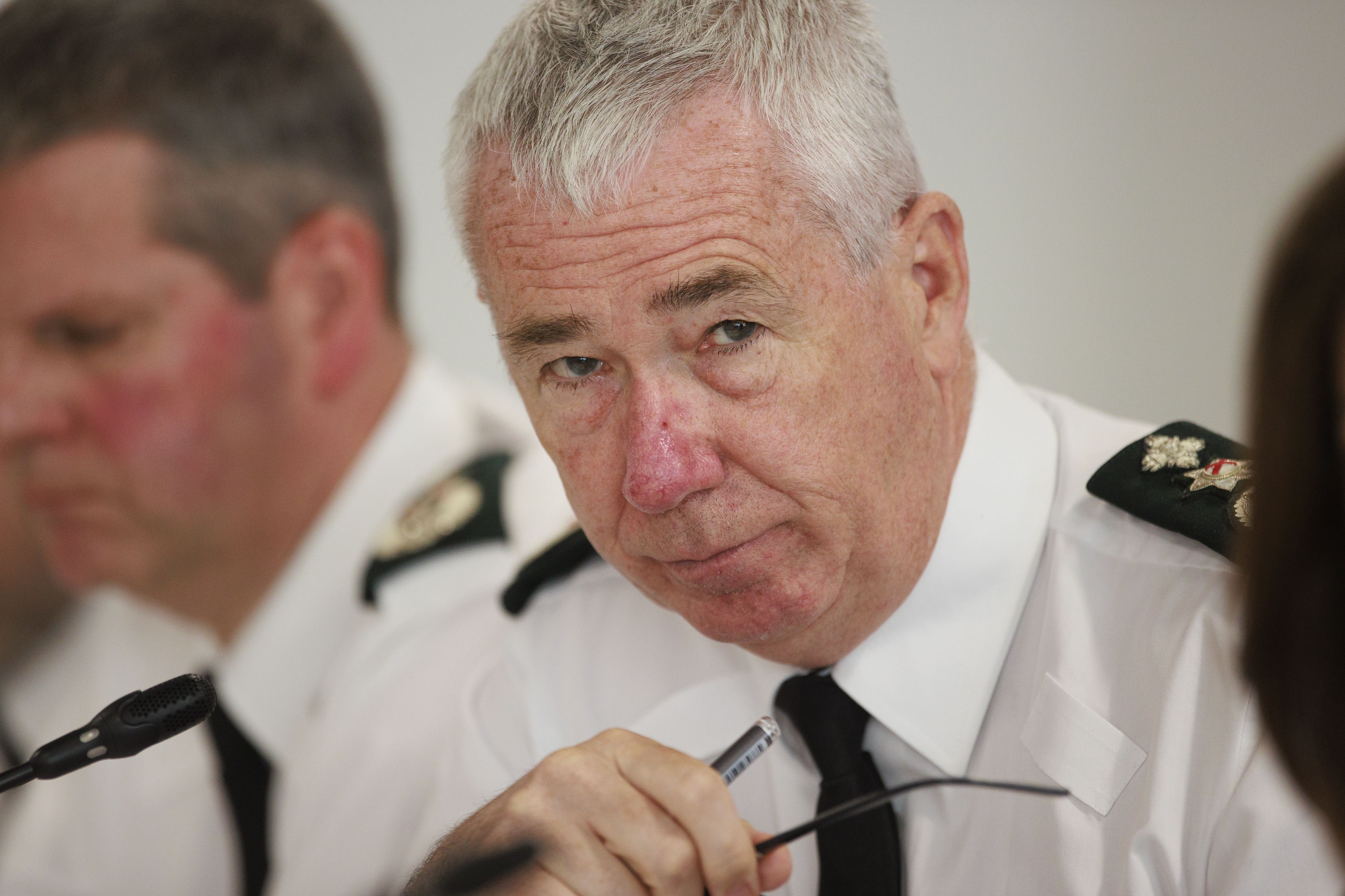 PSNI Chief Constable Jon Boutcher said police were working on a ‘more robust response’ (Liam McBurney/PA)