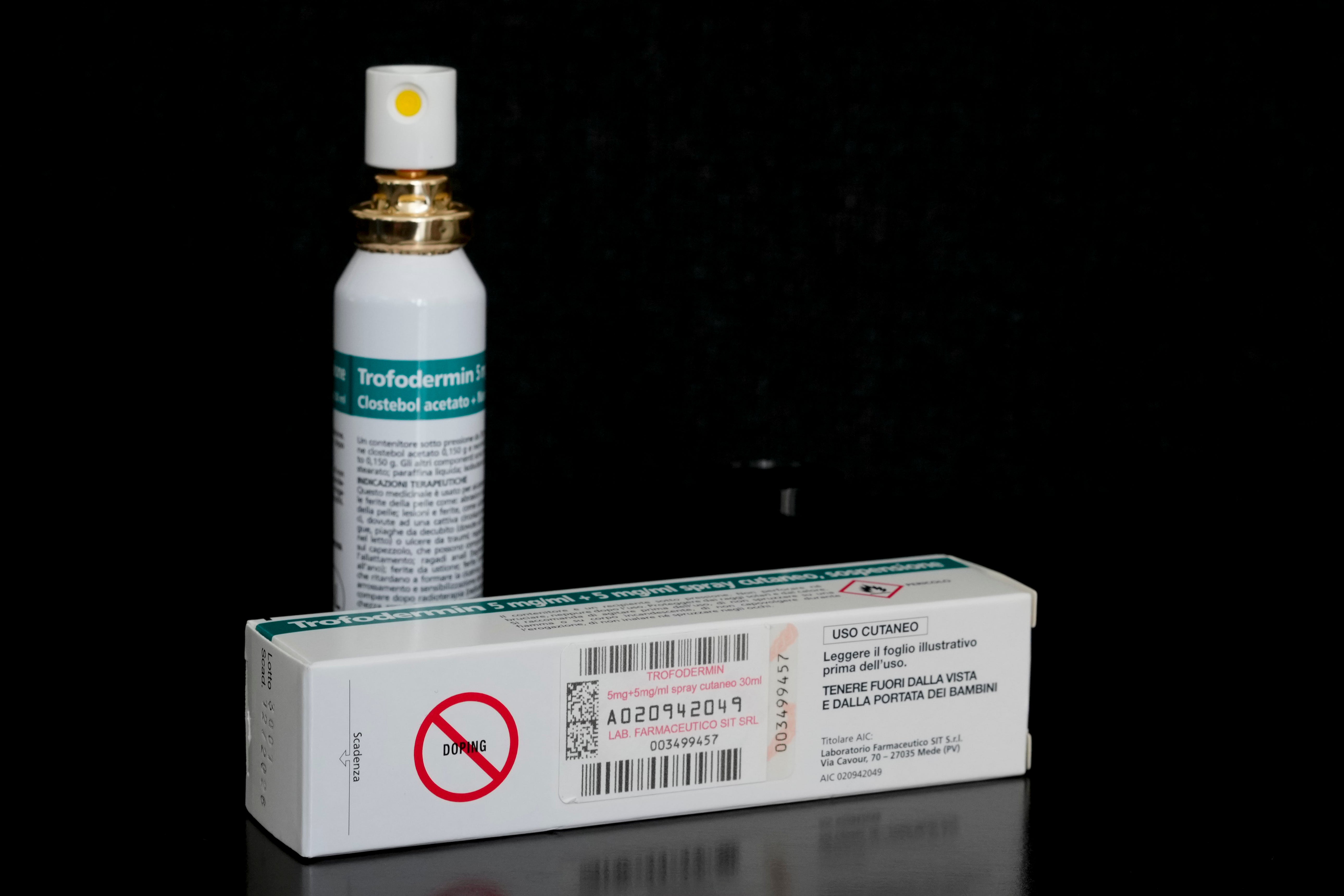 Italy Sinner's Doping Product