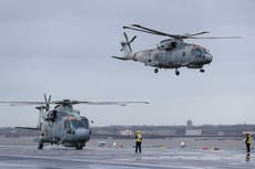 Investigation continues into cause of Navy helicopter ditching in Channel