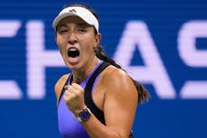 Jessica Pegula books place in US Open final with thrilling comeback over Karolina Muchova