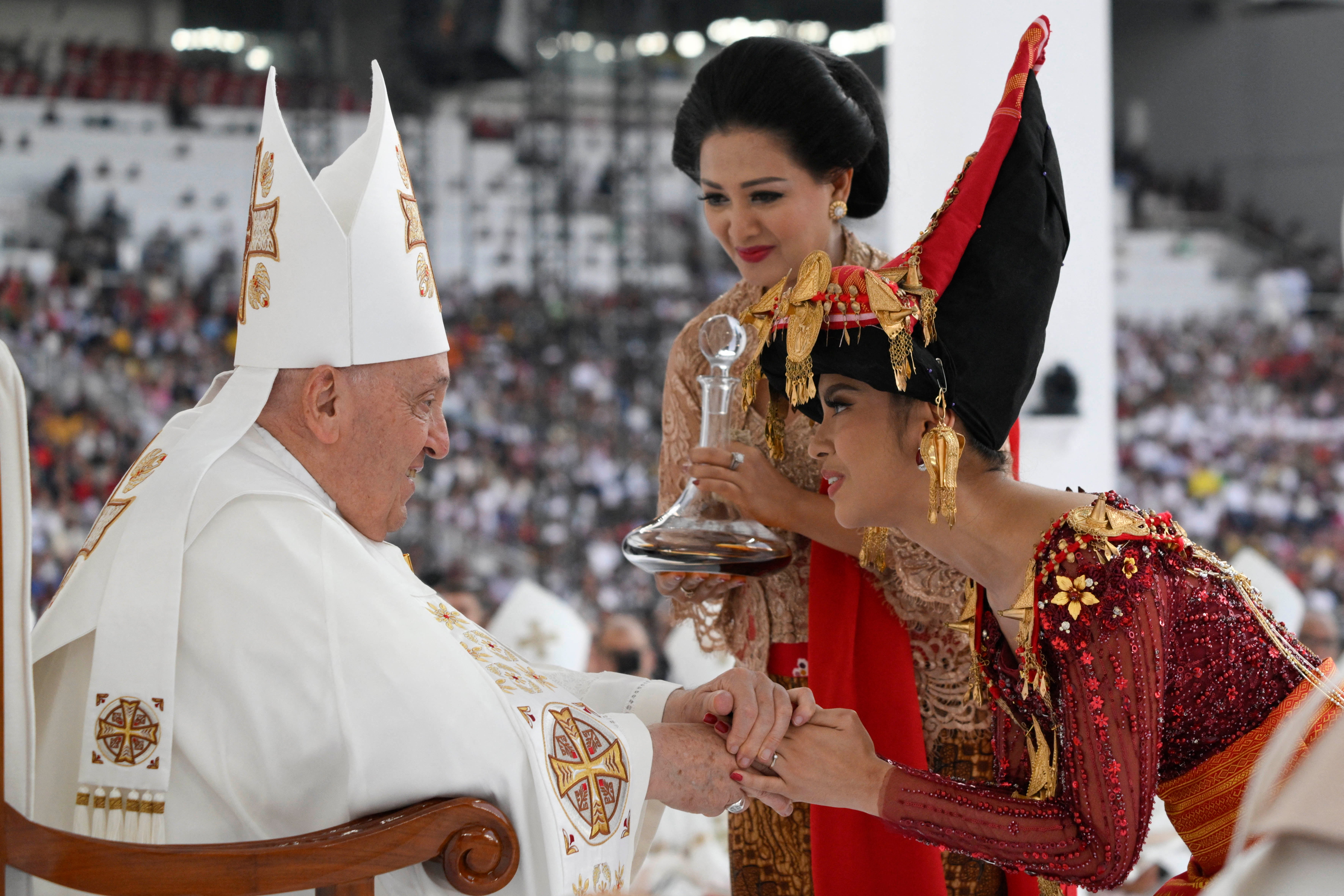 Indonesia visit marks an extraordinary religious highlight in the Muslim-majority nation