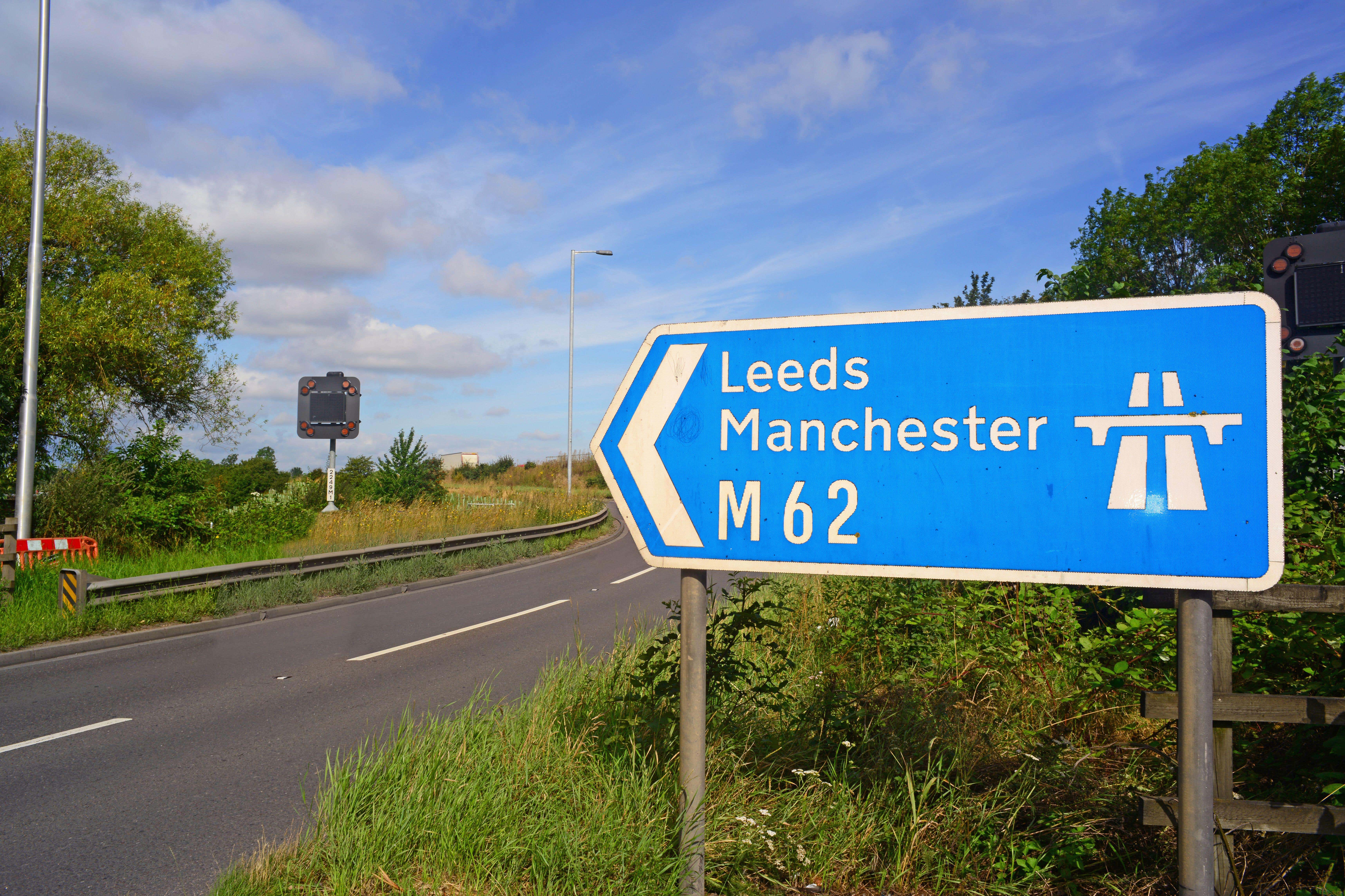 The M62 will close this weekend, affecting tens of thousands of drivers (Alamy/PA)