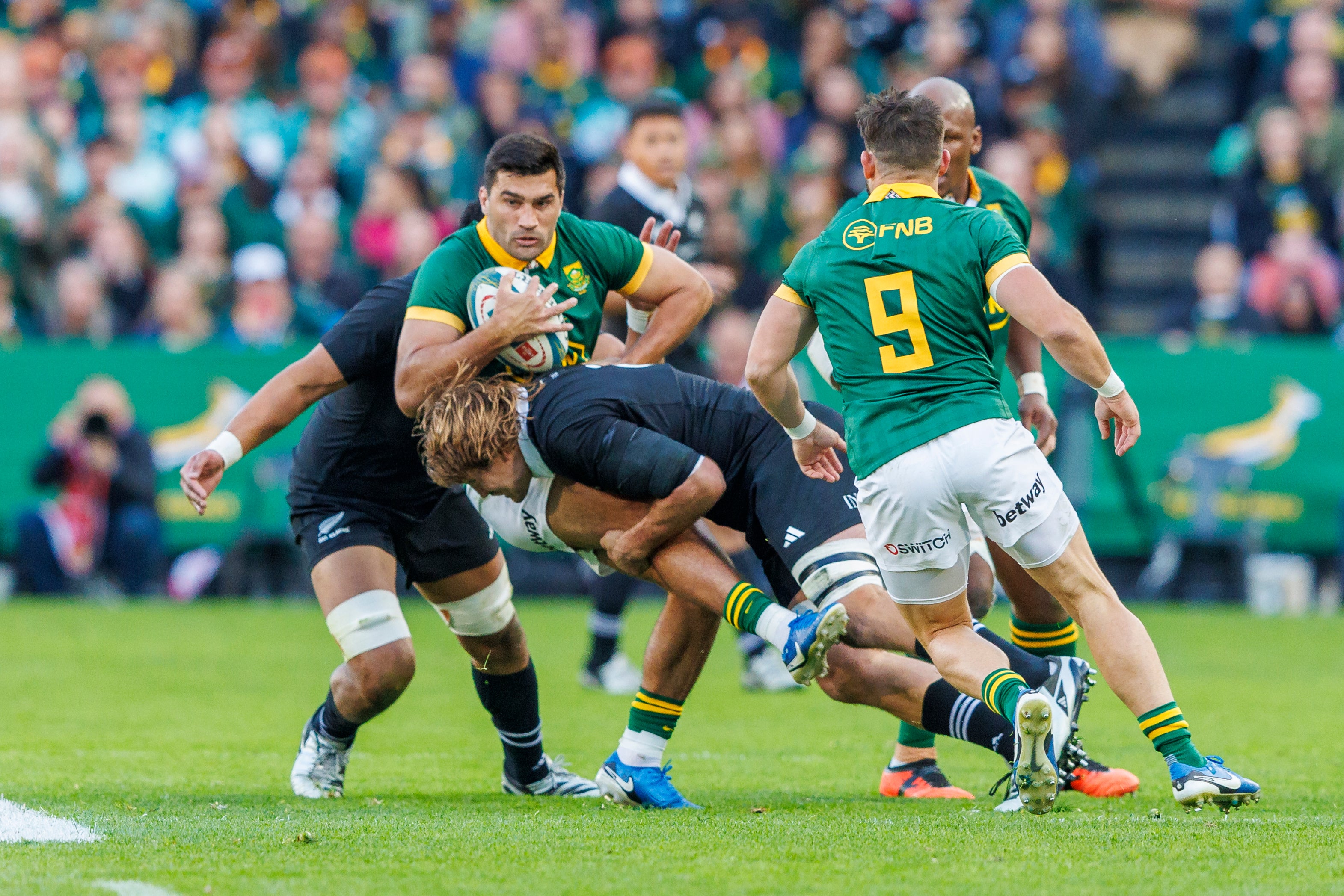 The Springboks and All Blacks clash once more in Cape Town