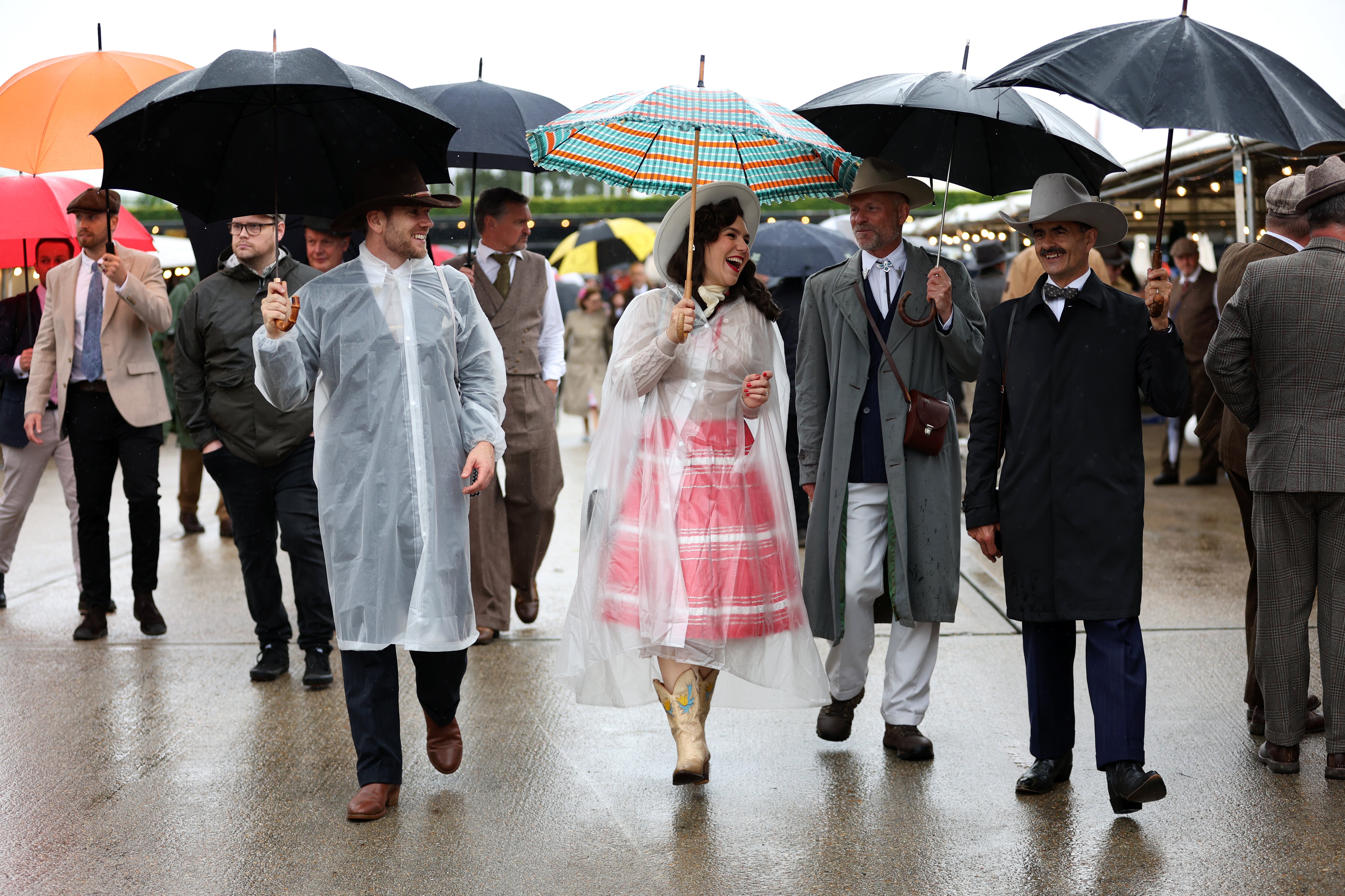 West Sussex is currently blanketed in rain