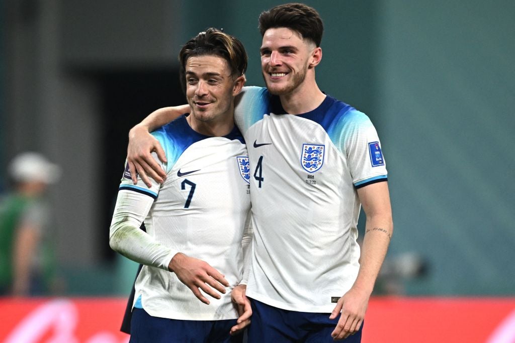 Jack Grealish (left) and Declan Rice represented Ireland in different capacities before playing for England