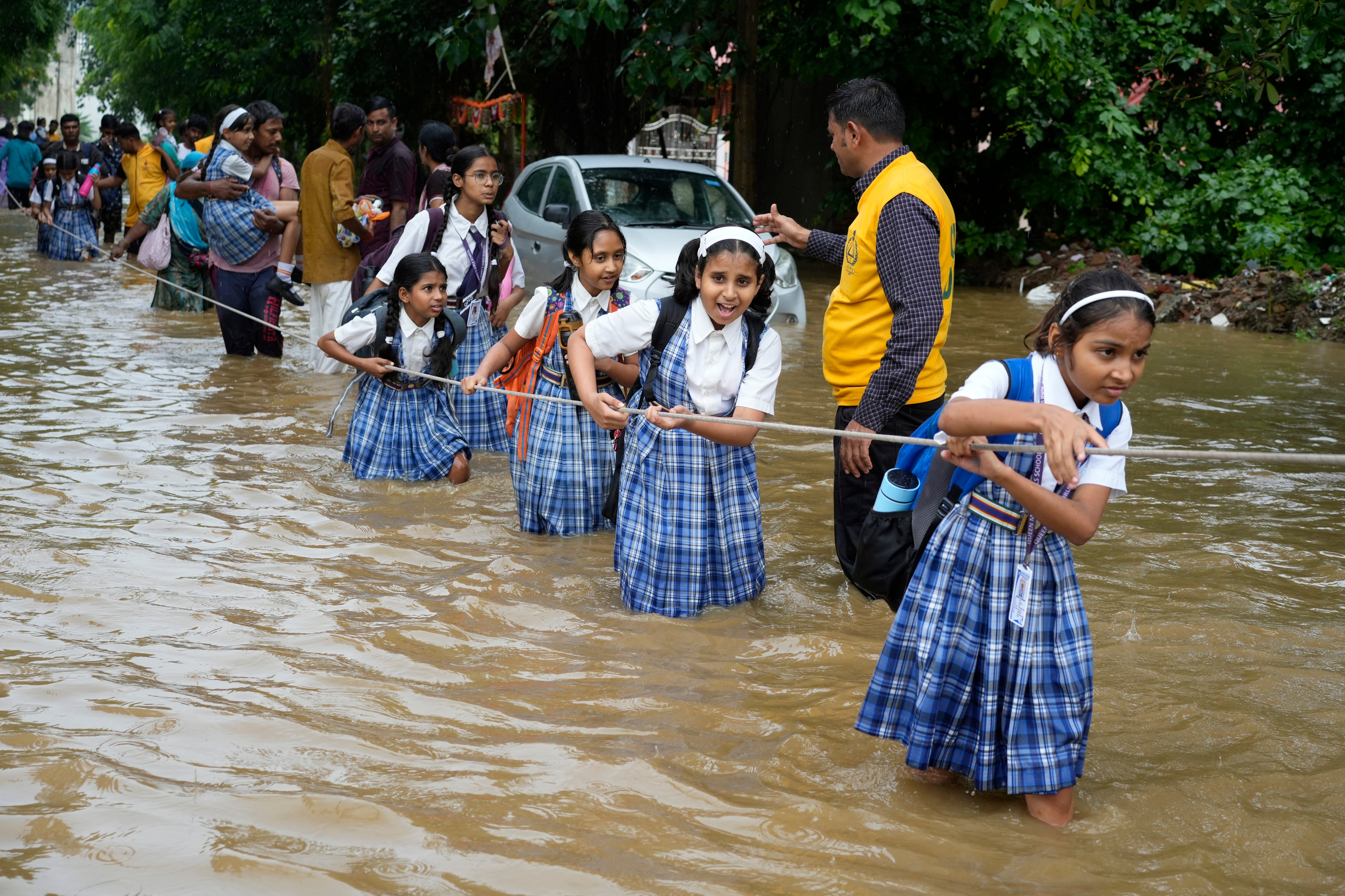 APTOPIX India Monsoon Rains