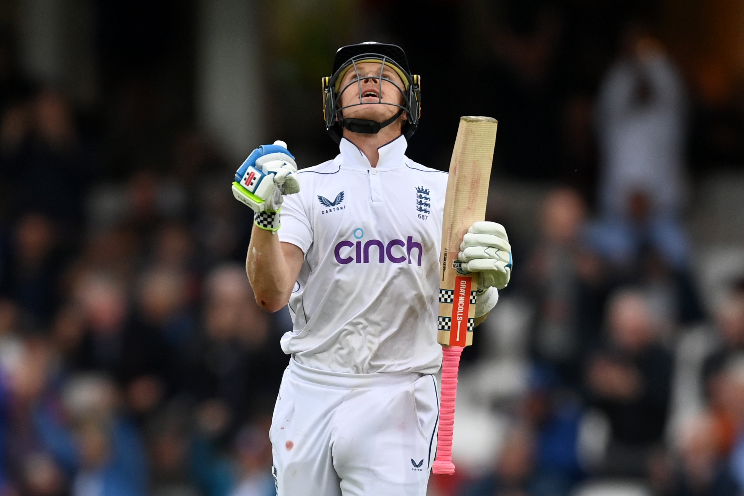 Ollie Pope scored a century against Sri Lanka at the Oval