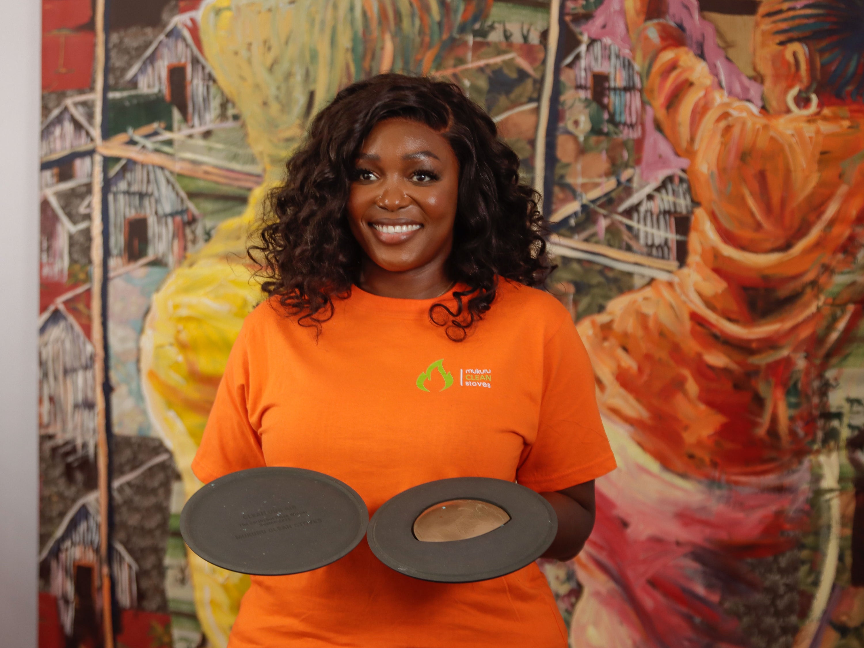 Businesswoman Charlot Magayi. The life-changing stoves she’s designed are not only safer to use, but have dramatically reduced pollution from the simple act of cooking at home.