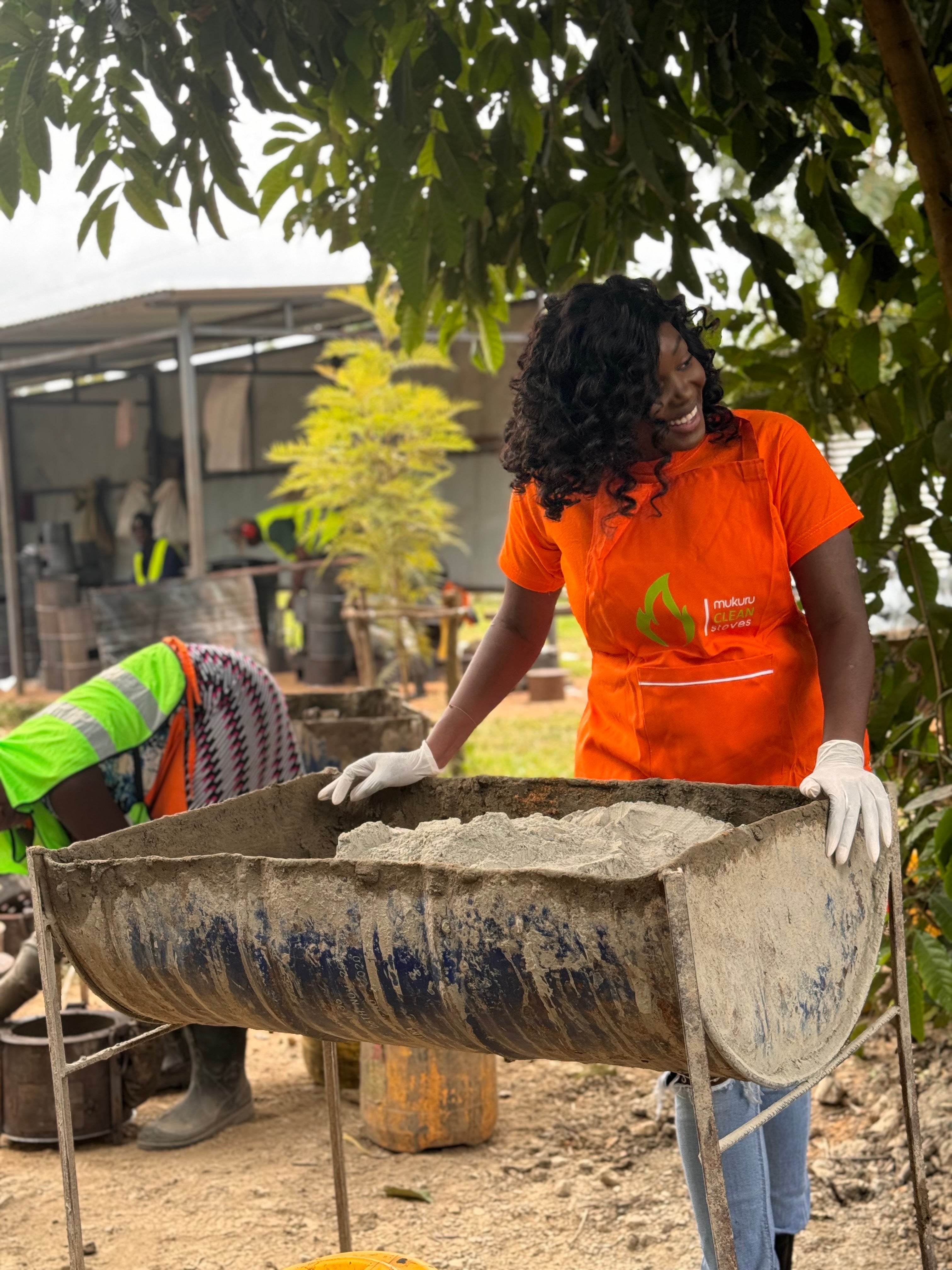 Magayi created the stove after her young daughter was badly burned by a traditional cooking stove in Kenya