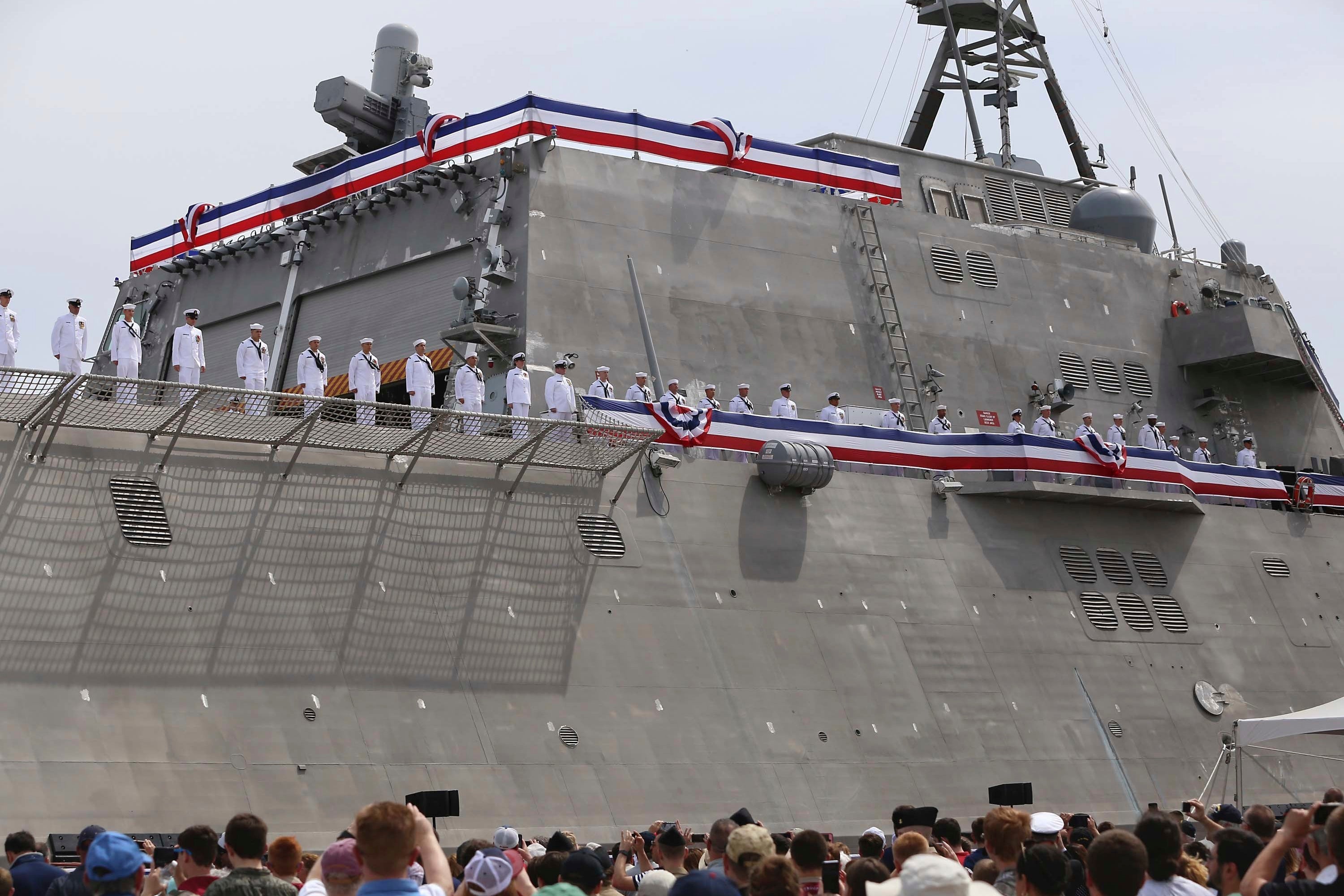 Grisel Marrero, a former information systems technician, and senior leaders paid $2,800 for the Starlink High Performance Kit and had it installed on the warship