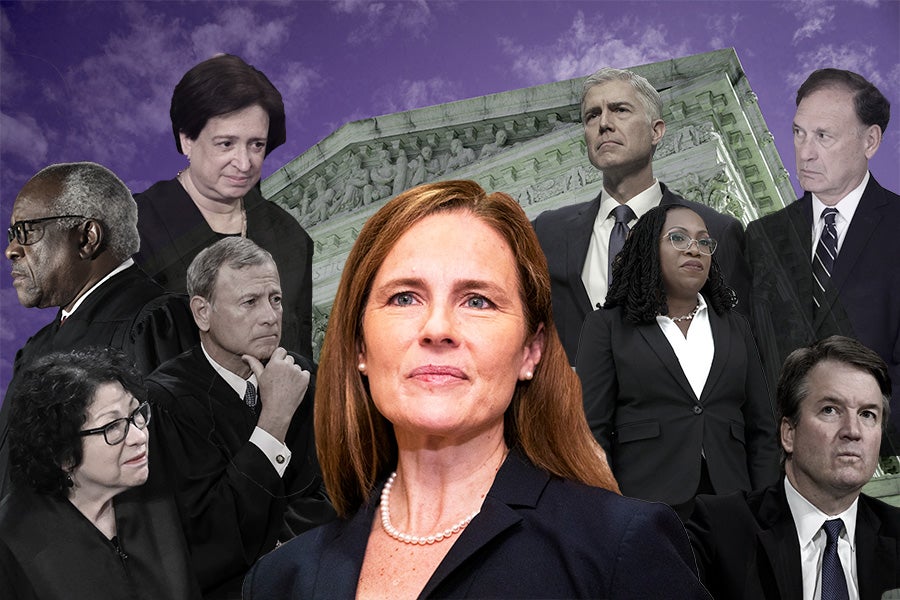 Justice Amy Coney Barrett emerged this term as a justice wanting to be heard – and one who is willing to break from the majority to do so