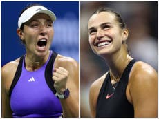 When is the US Open women’s final? Jessica Pegula v Aryna Sabalenka start time and how to watch on TV