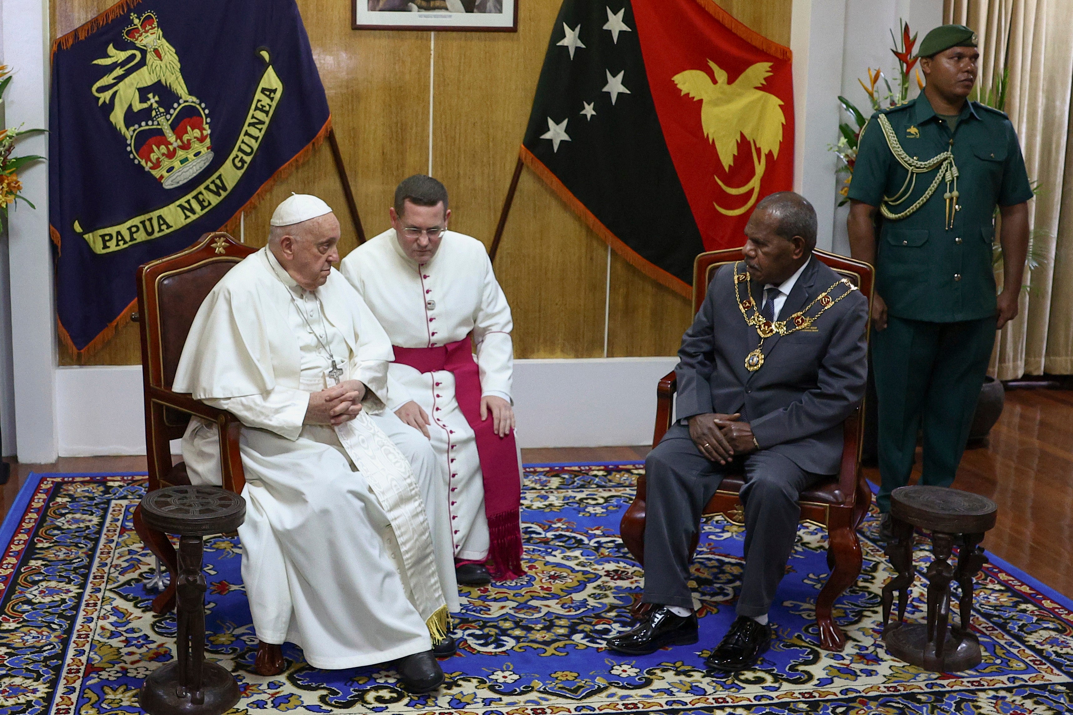 Papua New Guinea Asia Pope