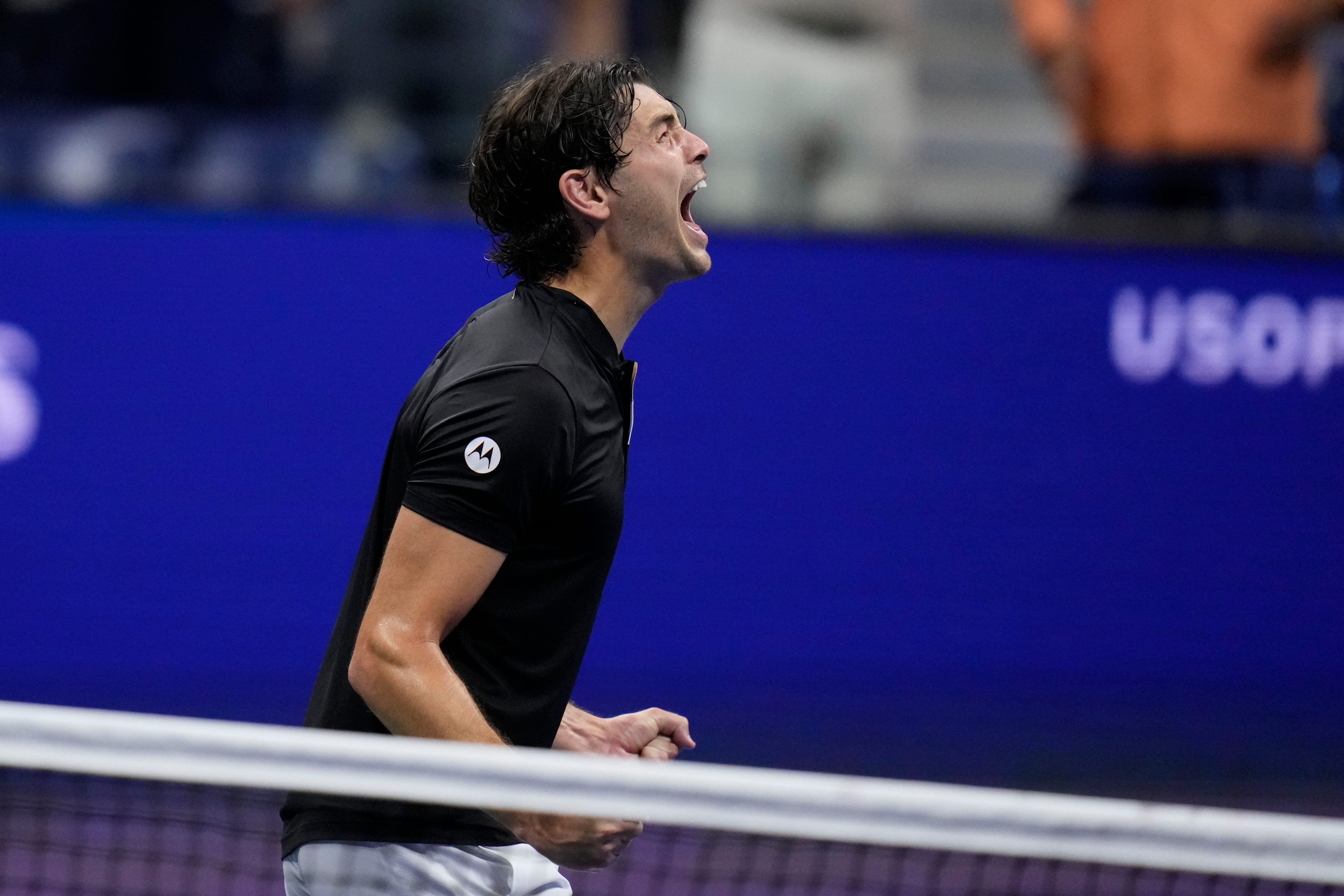 Taylor Fritz is the first American men’s finalist at the US Open in 18 years (Kirsty Wigglesworth/AP)