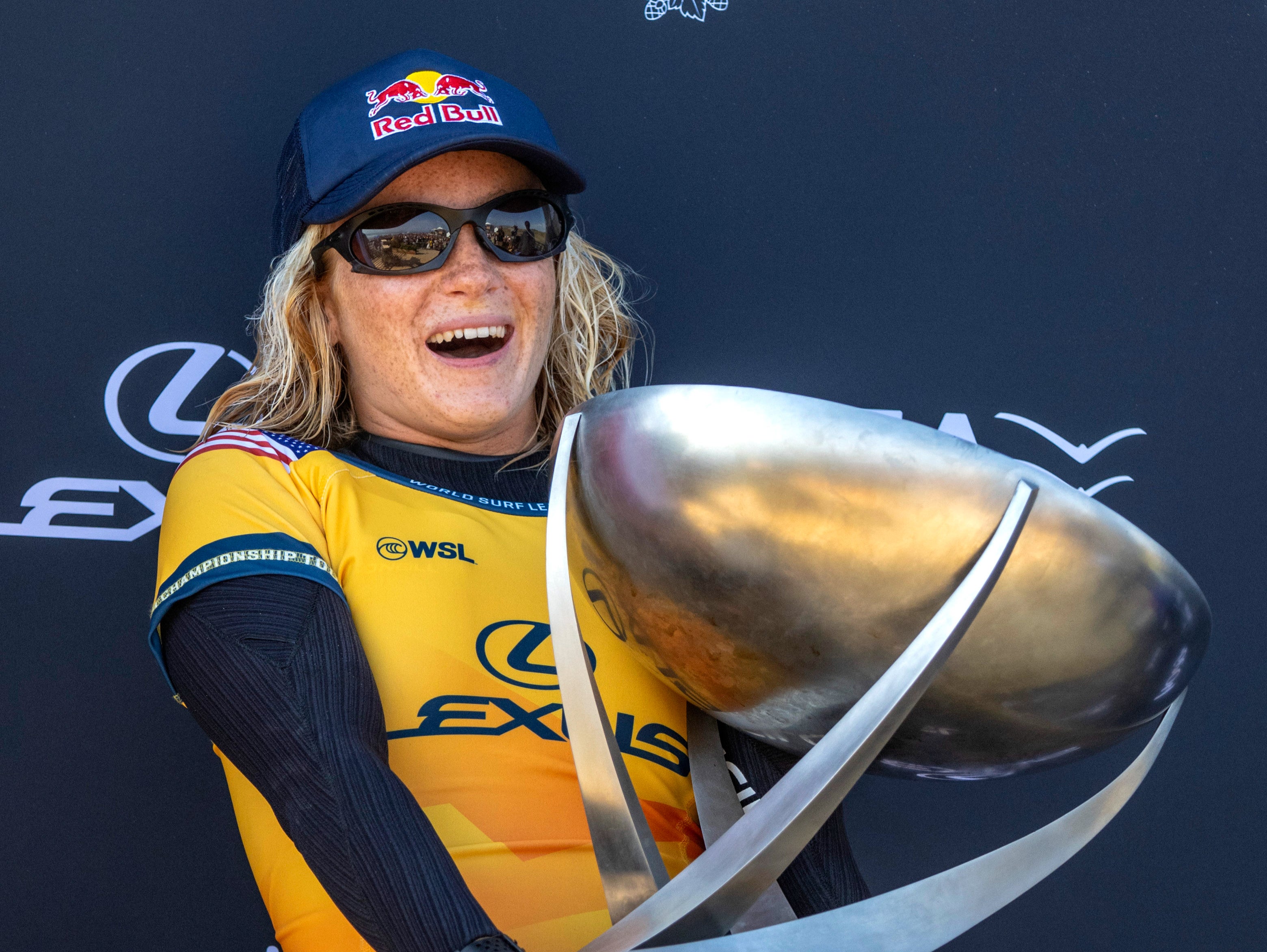 Caitlin Simmers became the youngest ever female surfing champion